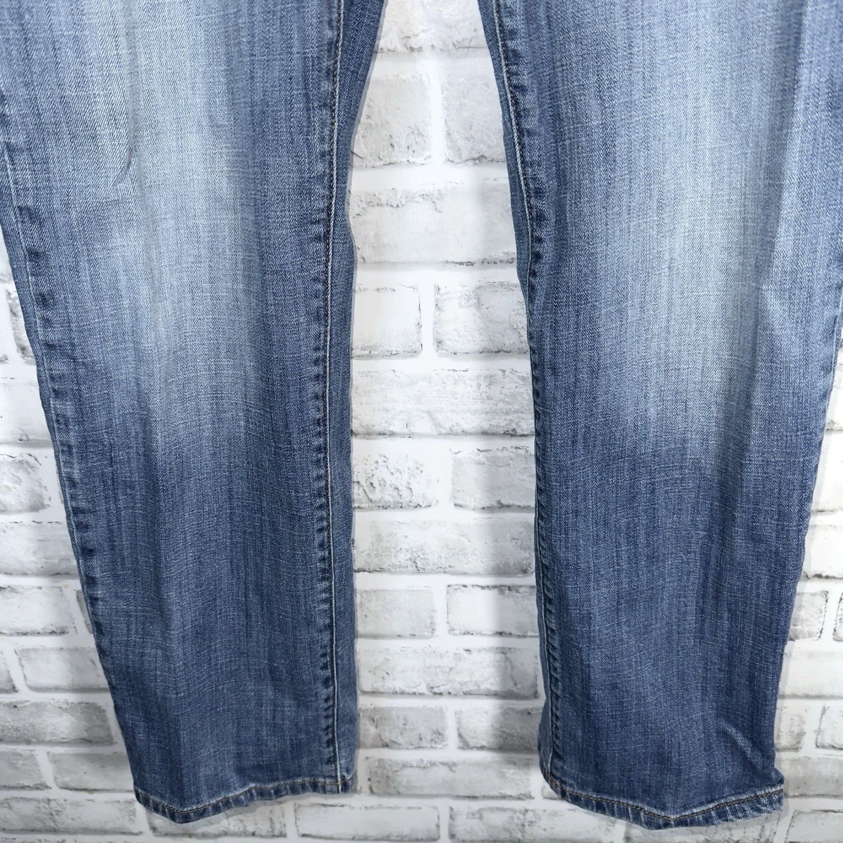 Lucky Brand Lucky Brand 221 Original Straight Blue Jeans Mens 34x30 Size US 34 / EU 50 - 3 Thumbnail