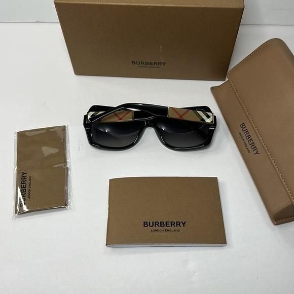Burberry 💯 - New Authentic Burberry Women's BE4160 BE/4160 Fashion S Size ONE SIZE - 5 Thumbnail