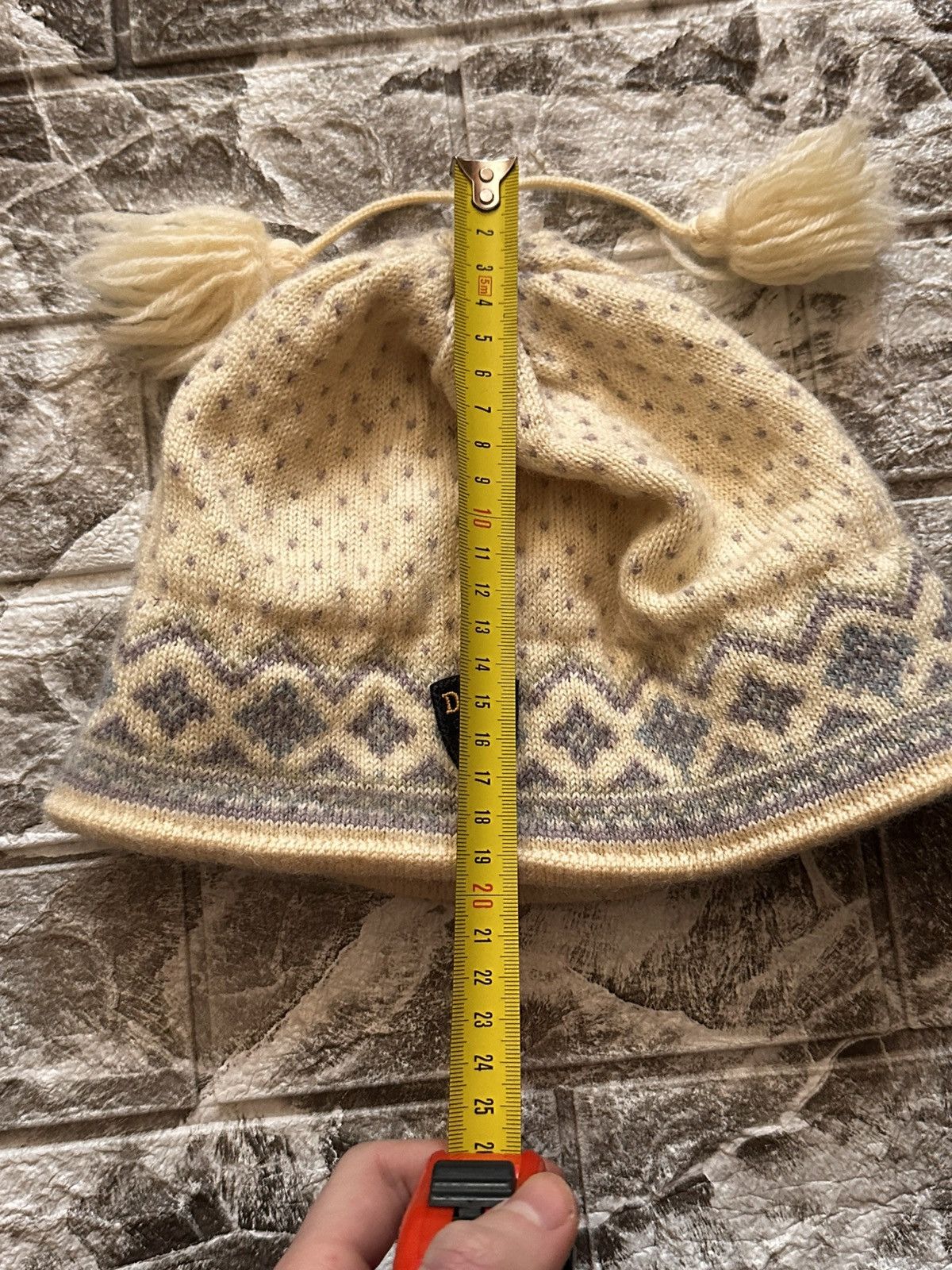 Dale Of Norway Vintage Dale of Norway Wool Knit Hat with Tassels Winter Ski Size ONE SIZE - 8 Thumbnail