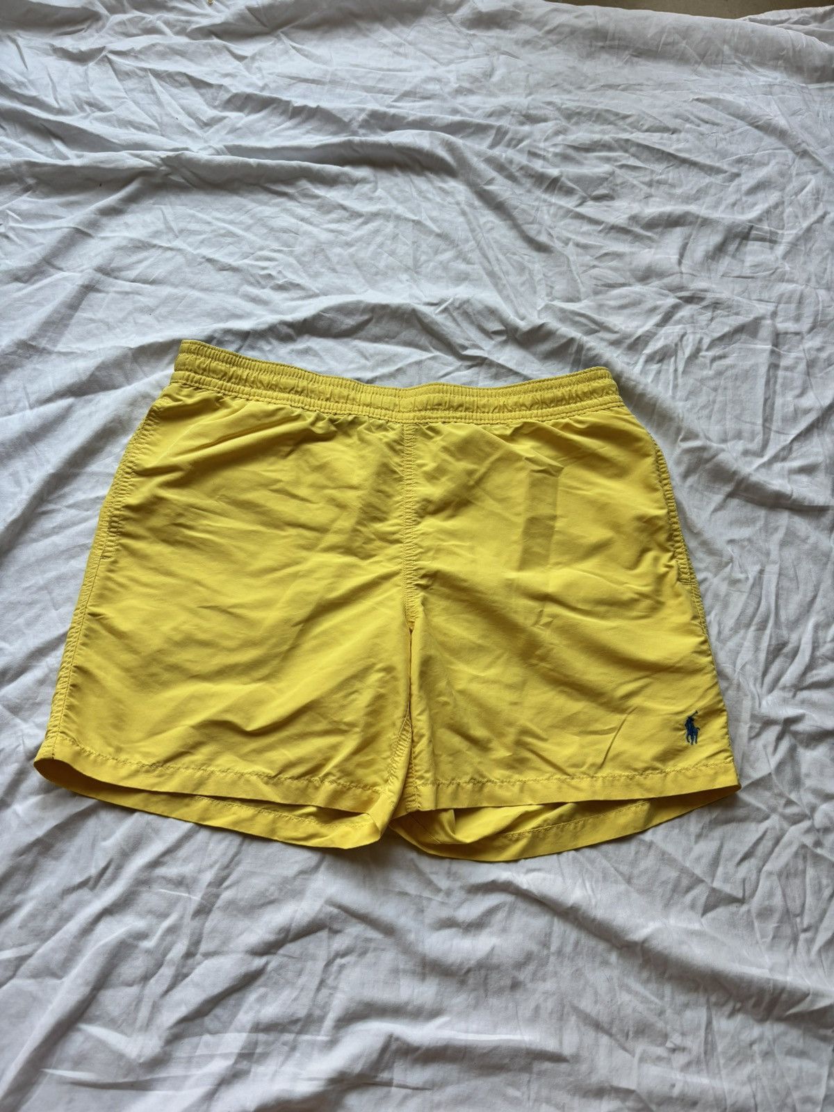 Polo Ralph Lauren Vintage Polo Ralph Lauren Yellow Swim Trunks Essential Size US 32 / EU 48 - 1 Thumbnail