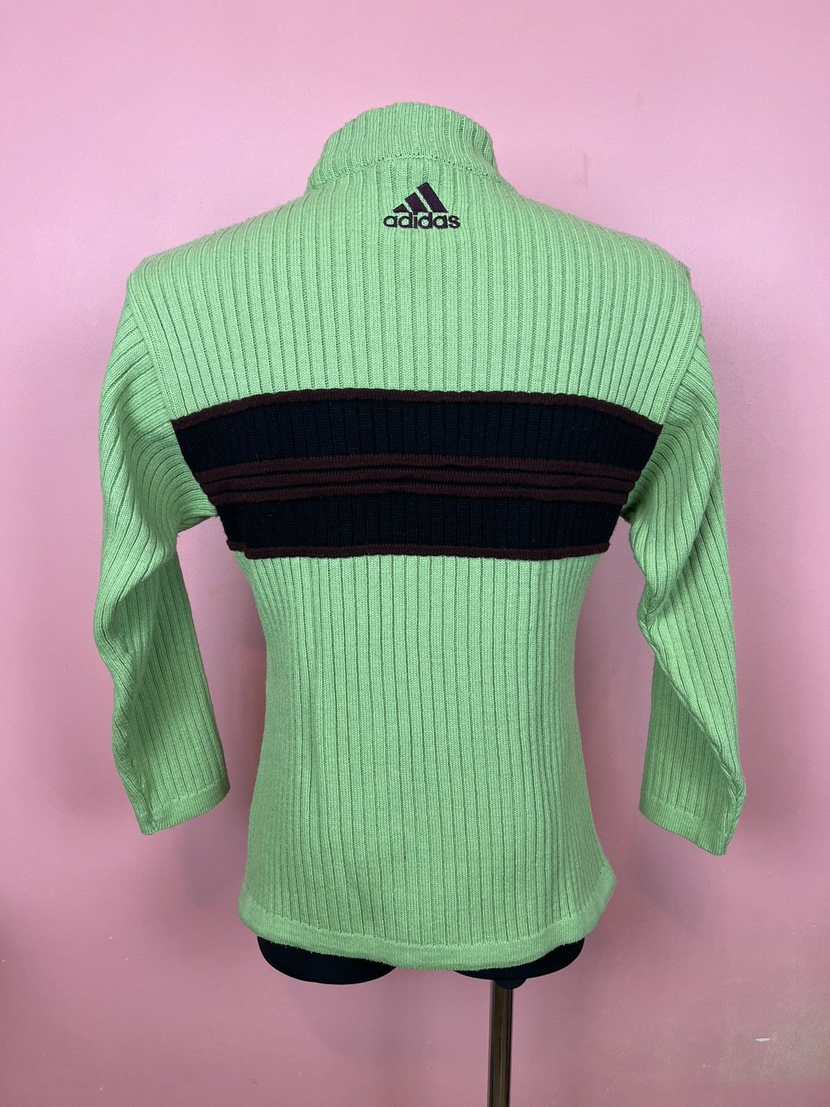 Vintage Adidas hi neck vintage knight wear sweater streetwear Size US M / EU 48-50 / 2 - 8 Thumbnail
