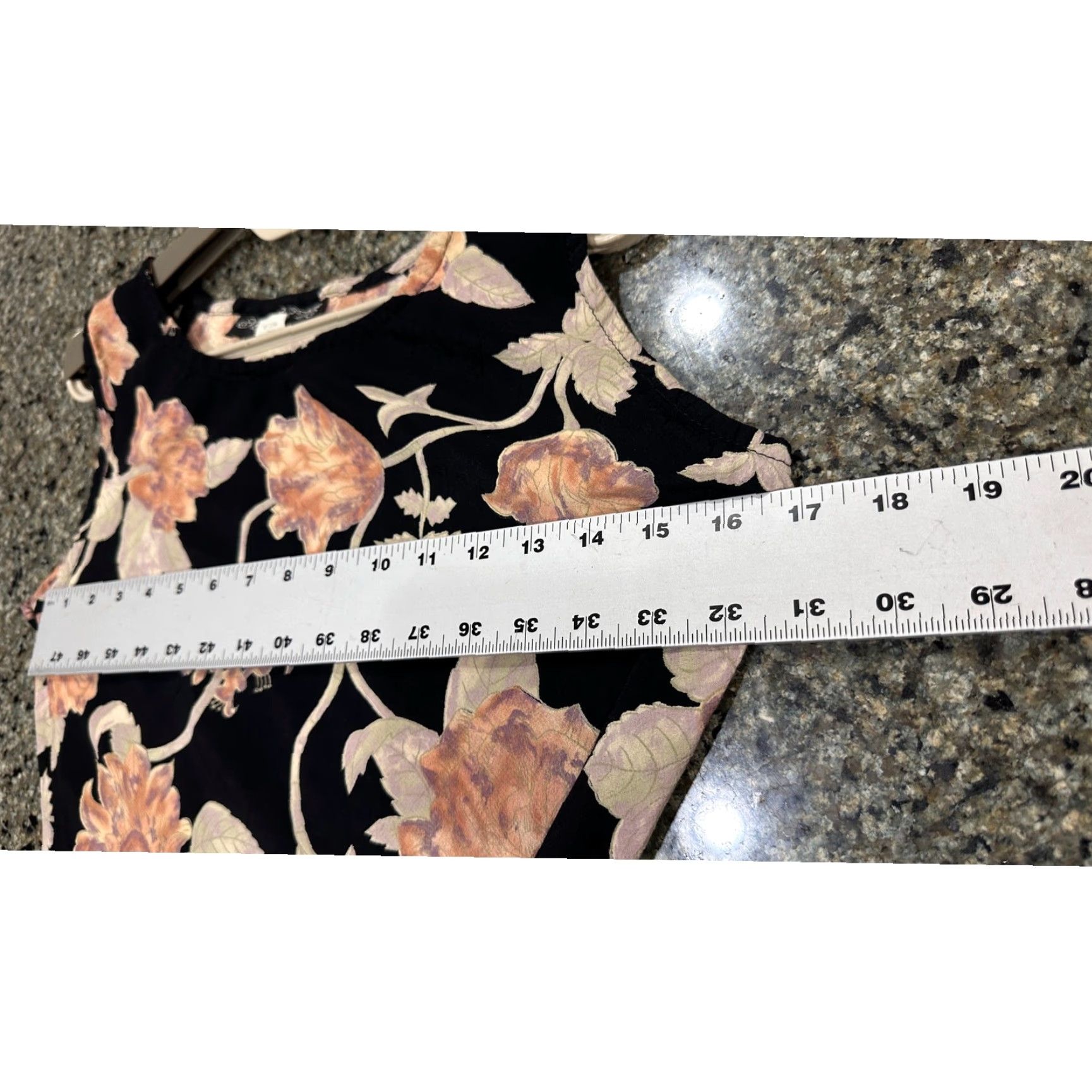 Vintage VINTAGE Maxi Dress M Sleeveless Floral Black Pink Romantic Fairy Y2K Garden Size M / US 6-8 / IT 42-44 - 4 Thumbnail
