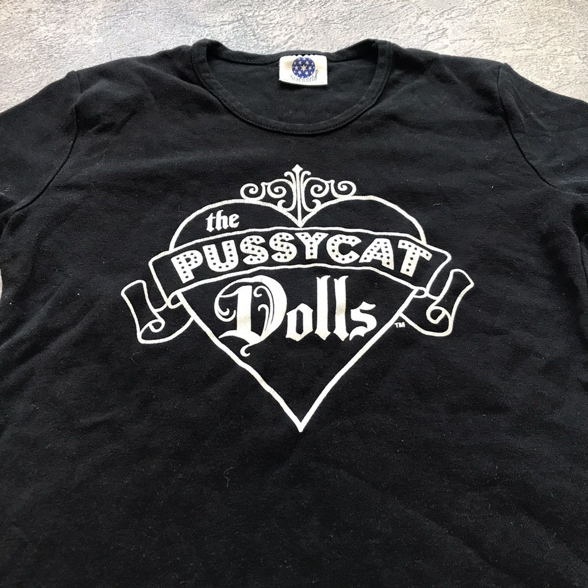 If Six Was Nine VINTAGE ADULT PUSSY CAT DOLLS FUNNY TEE Y2K 90s Size L / US 10 / IT 46 - 3 Thumbnail