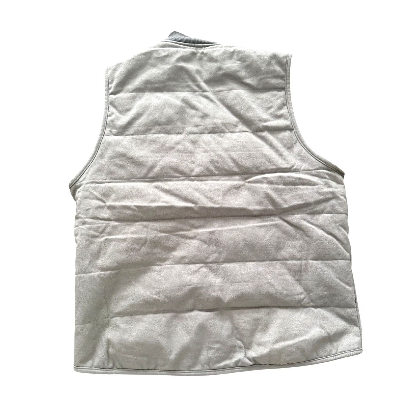 Logo 7 Draft Kings Vest Men's XXL Gray Camo Quilted Full Zip Logo Fantasy Size US XXL / EU 58 / 5 - 3 Thumbnail