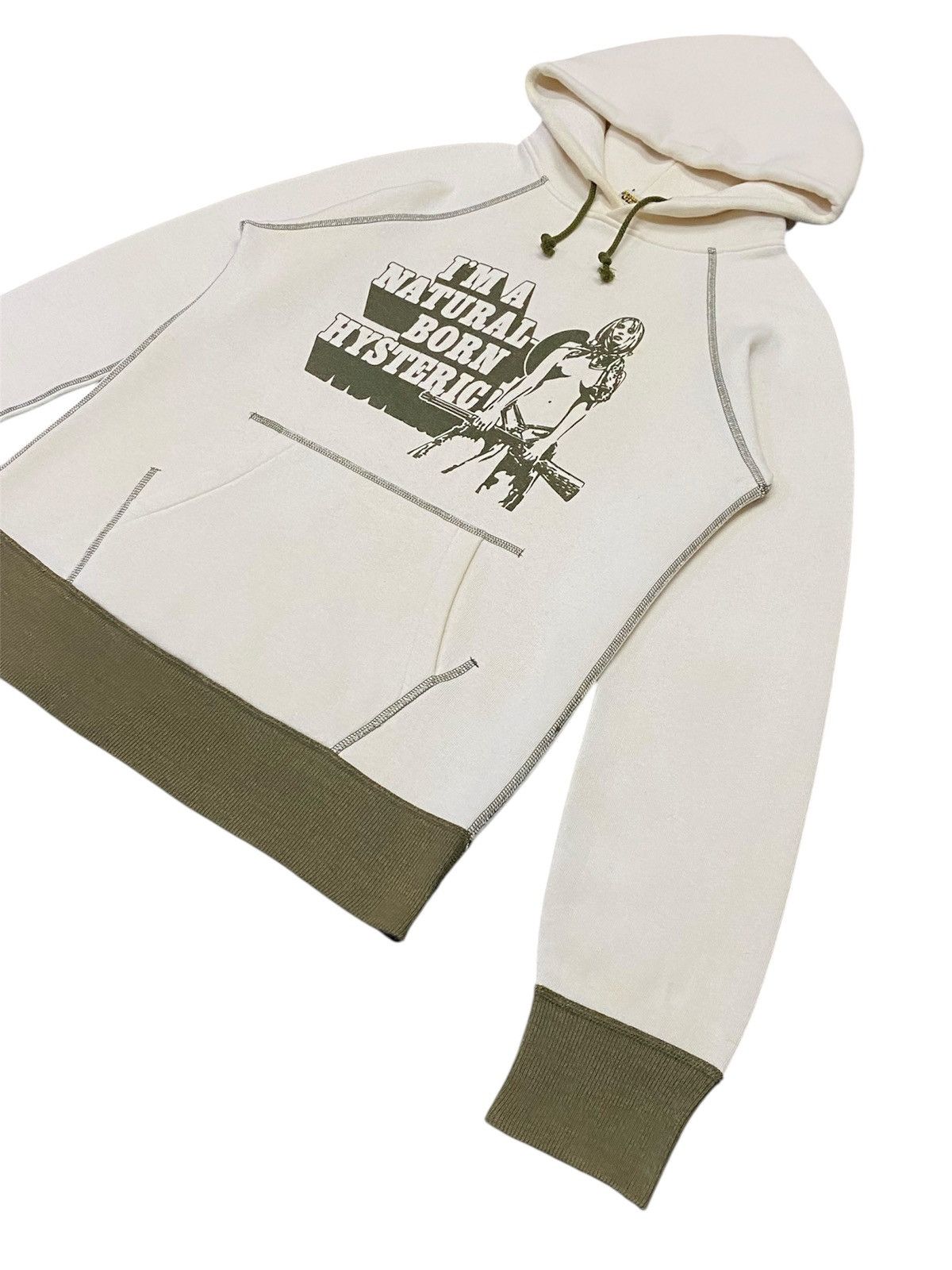 Hysteric Glamour × Japanese Brand Vintage Hysteric Glamour“I’M A NATURAL BORN HYSTERIC”Hoodie Size US M / EU 48-50 / 2 - 20 Thumbnail
