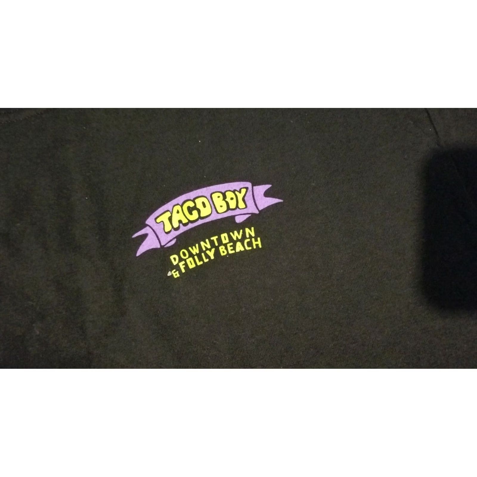 Gildan Mens New Taco Boy Cotton Shirt Large Black Novelty Size US L / EU 52-54 / 3 - 3 Thumbnail