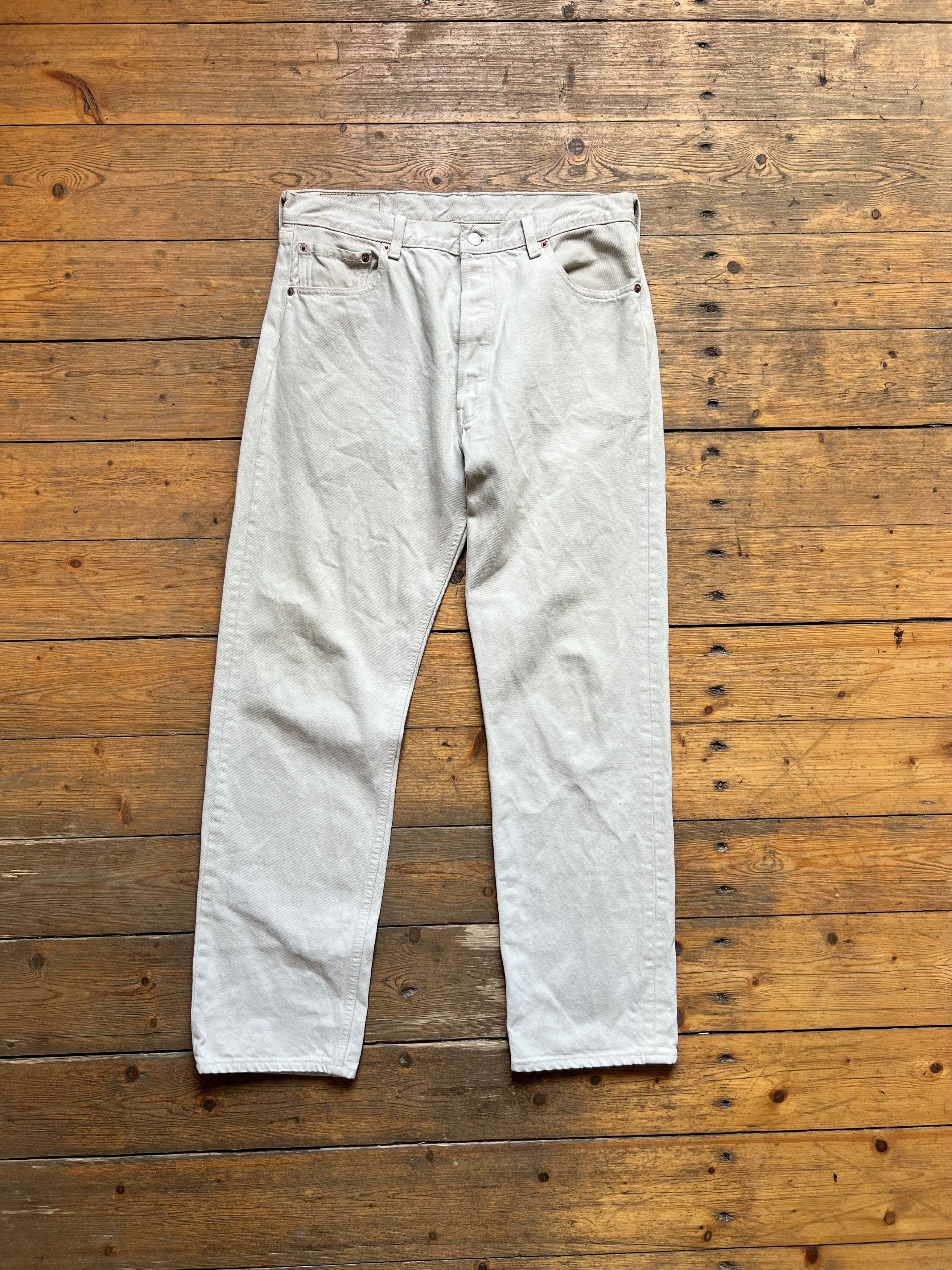 Levi's Vintage Clothing Levis Vintage Denime Heavy Chino Jeans Pants Size US 36 / EU 52 - 2 Thumbnail