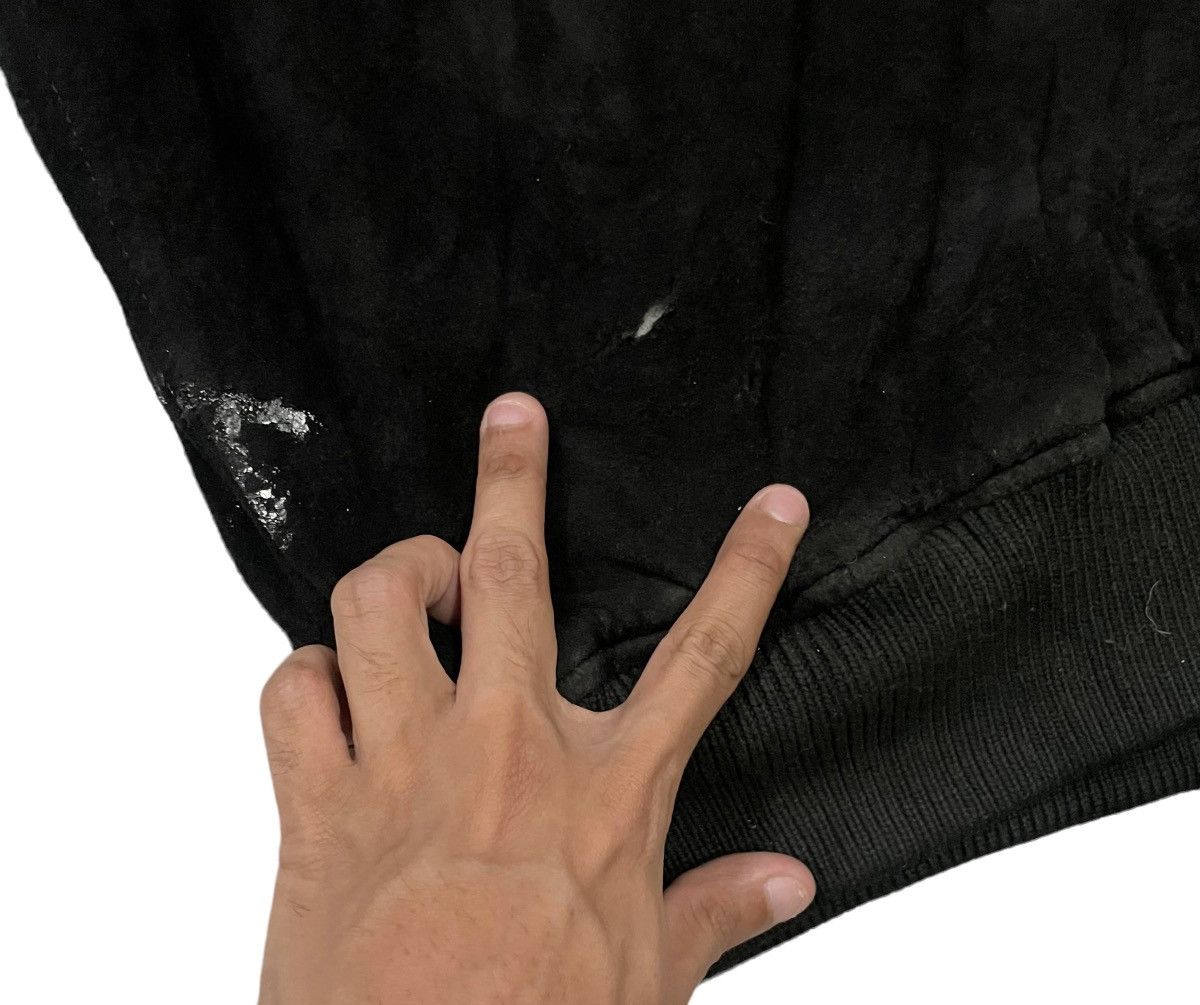 Japanese Brand Vintage Poshboy Blackout Pig Skin Leather Varsity Jacket Size US L / EU 52-54 / 3 - 21 Thumbnail
