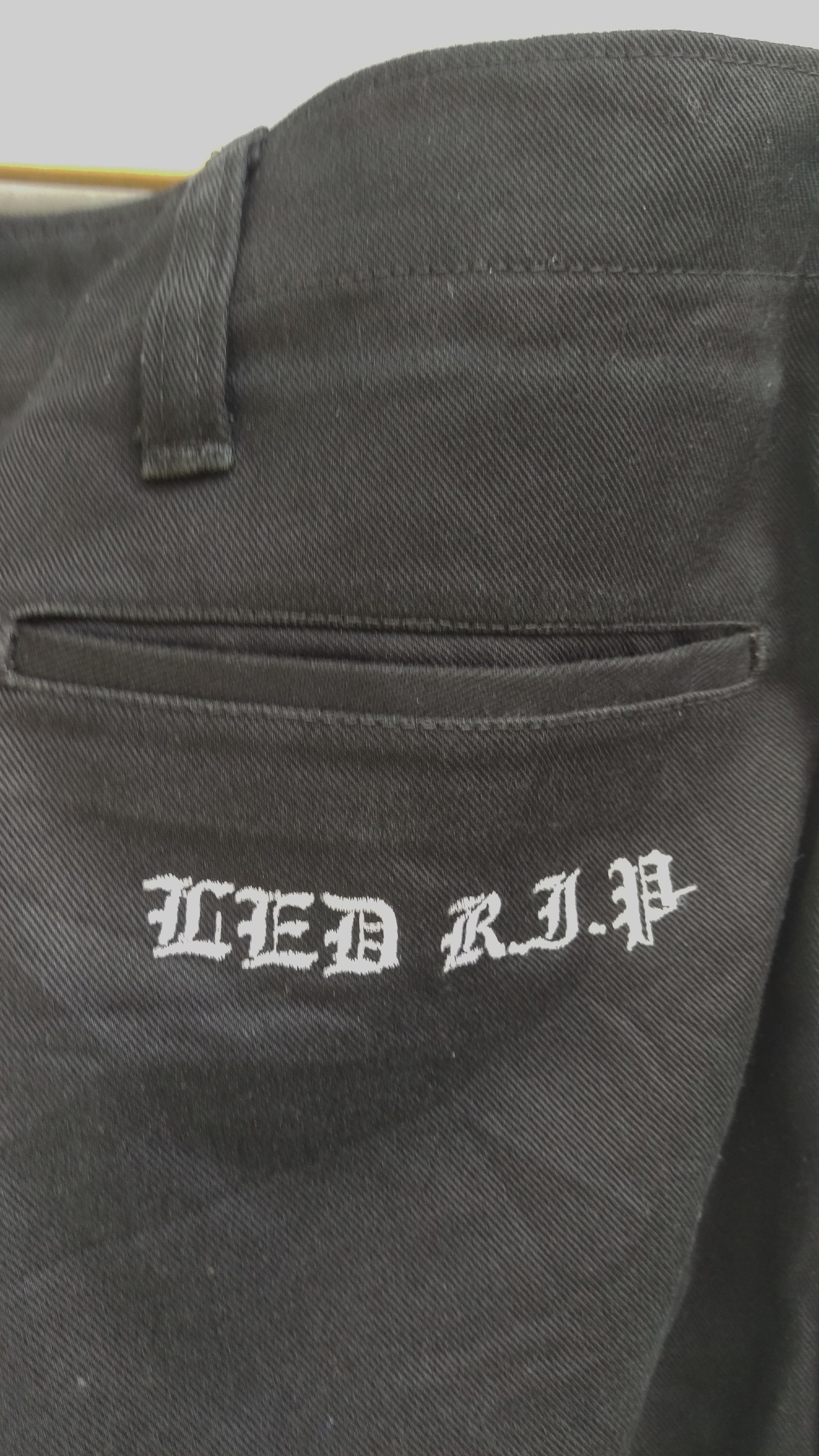 Ben Davis × Japanese Brand Ben davis red kap with line leather pants Size US 32 / EU 48 - 4 Thumbnail