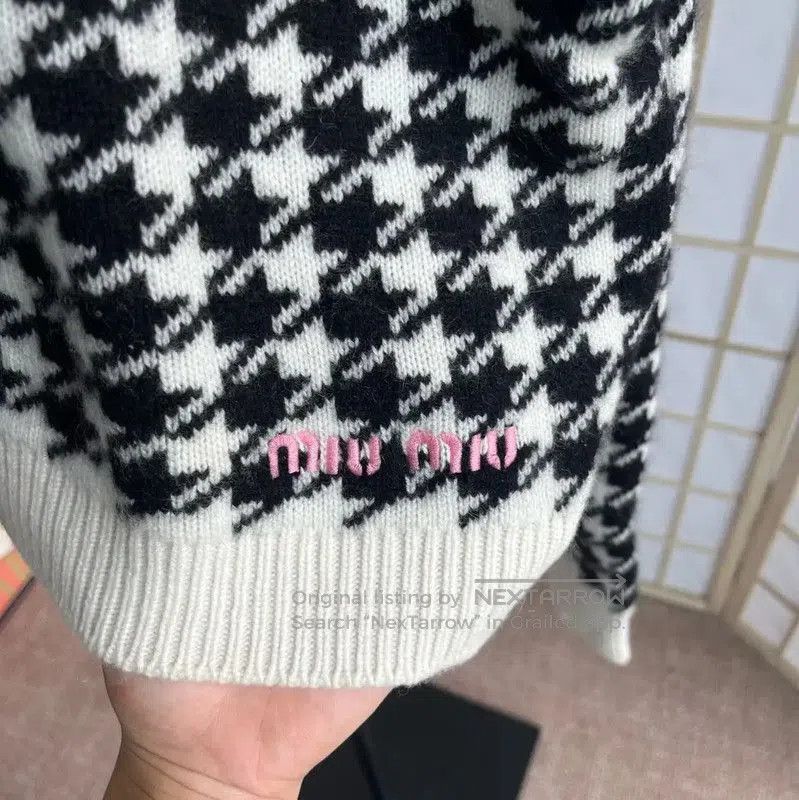 Miu Miu Miu Miu Multi-Color Wool Cardigan . Size M / US 6-8 / IT 42-44 - 4 Thumbnail