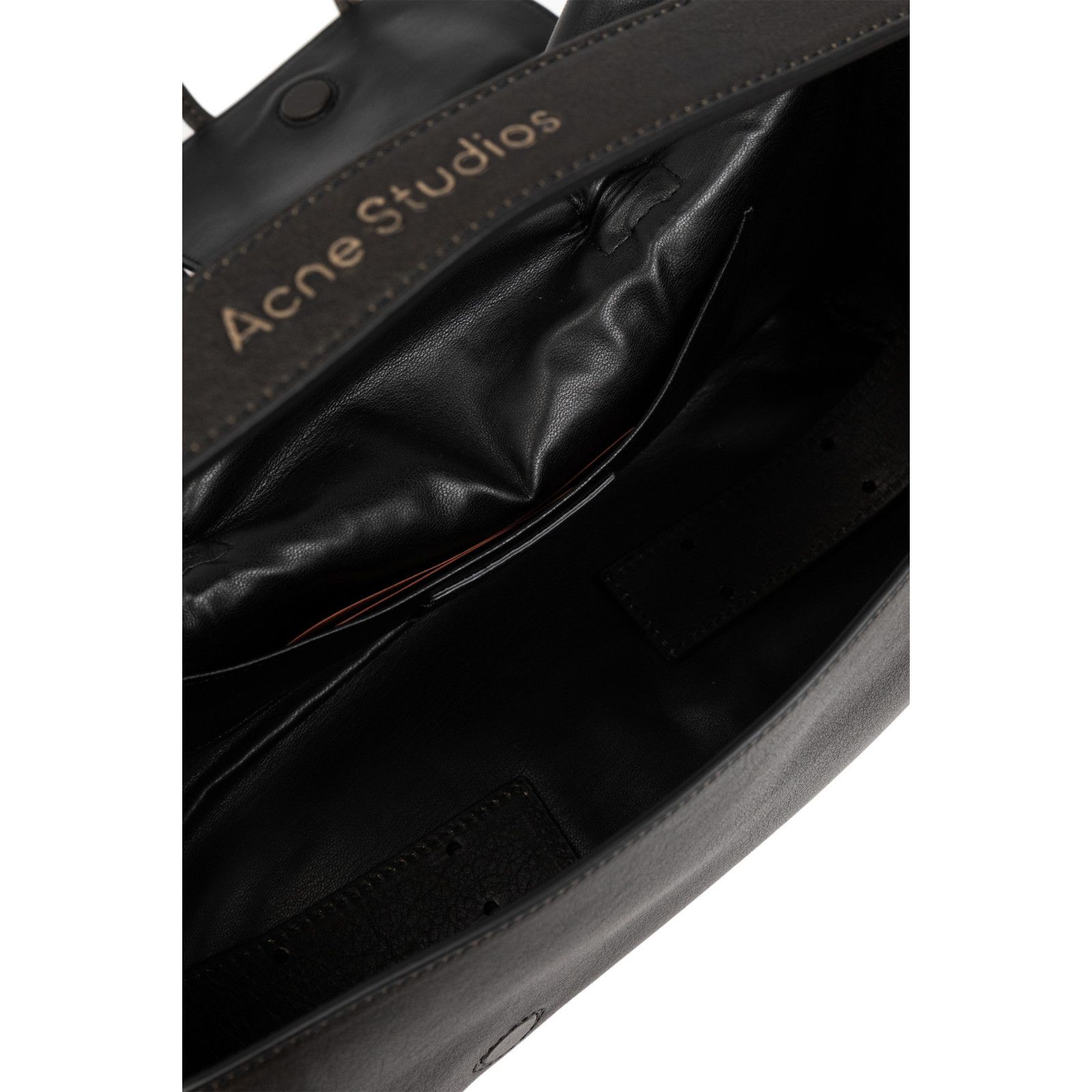 Acne Studios ACNE STUDIOS Multipocket Washed Brown Leather Shoulder Bag N Size ONE SIZE - 4 Thumbnail