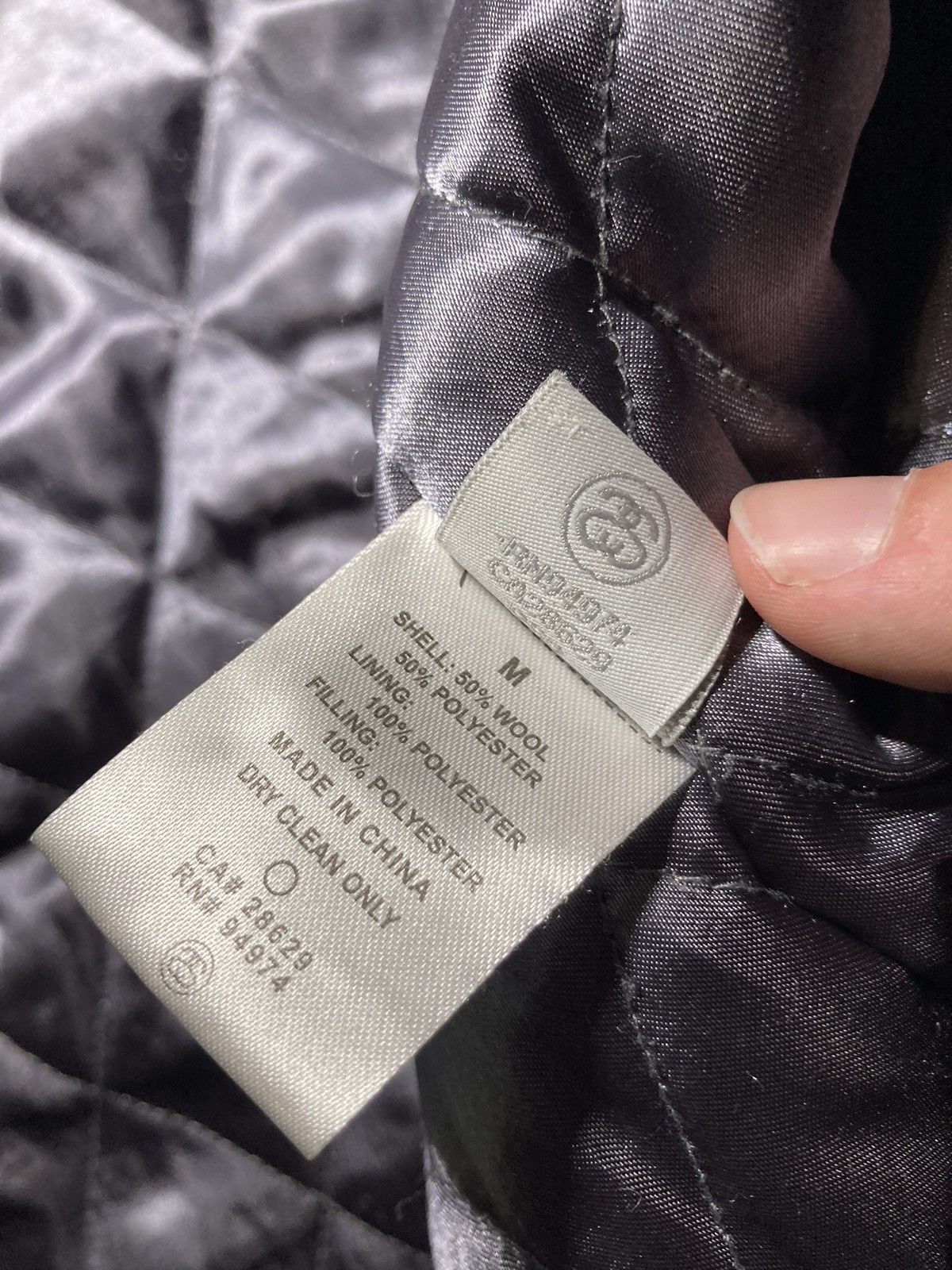 Stussy × Vintage ⛩️Stüssy Varsity Wool Bomber Jacket M y2k baggy rare big logo Size US M / EU 48-50 / 2 - 10 Thumbnail