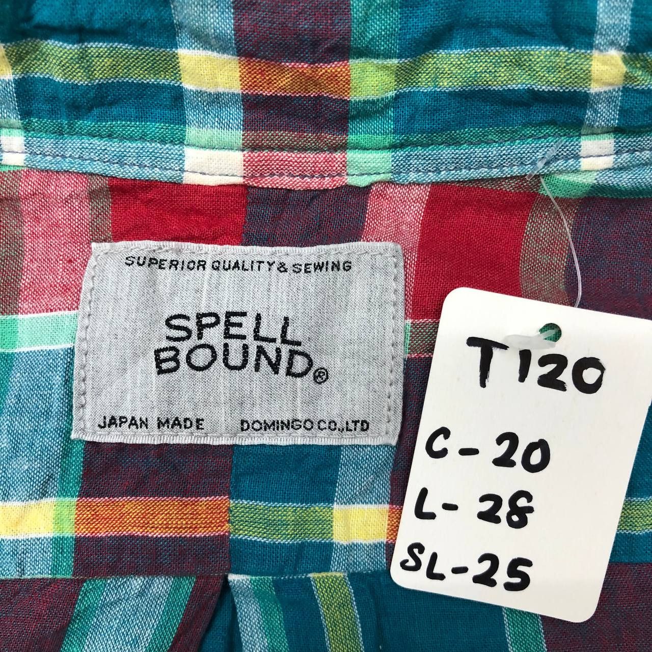 Japanese Brand × Spellbound T120 SPELLBOUND FLANNEL SHIRTS Size US M / EU 48-50 / 2 - 7 Thumbnail
