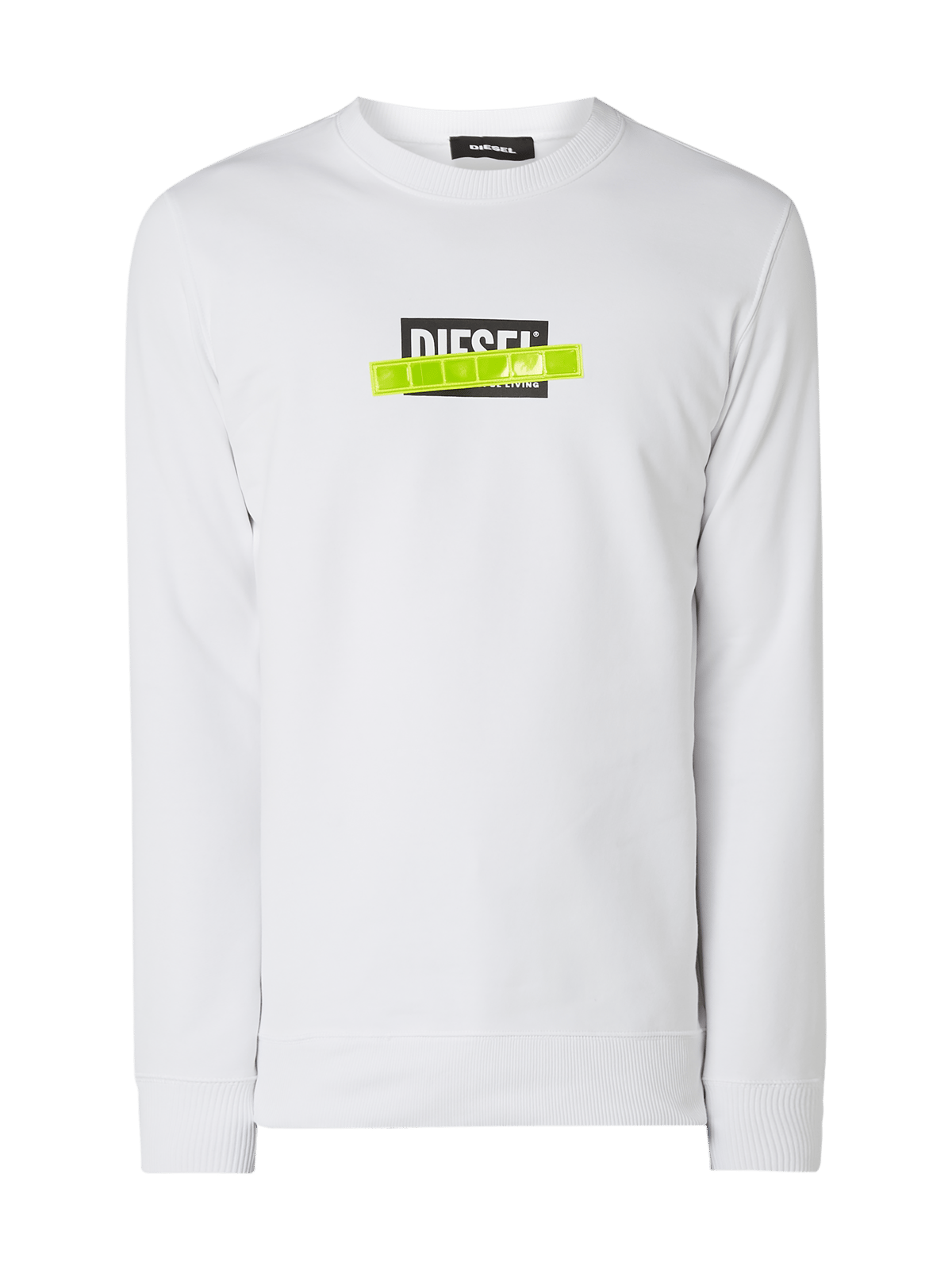 Diesel × Vintage Diesel sweatshirt, white with logo Size US S / EU 44-46 / 1 - 1 Thumbnail