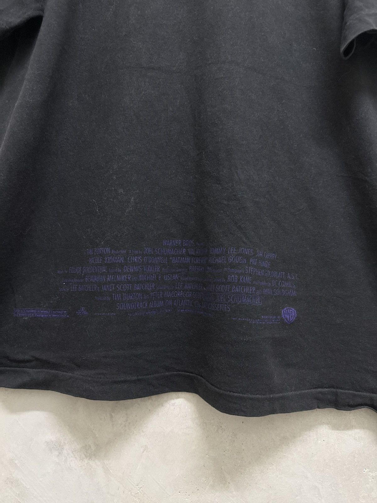 DC Comics Vintage 90s Batman Forever Character Promo Tees Size US XL / EU 56 / 4 - 6 Thumbnail