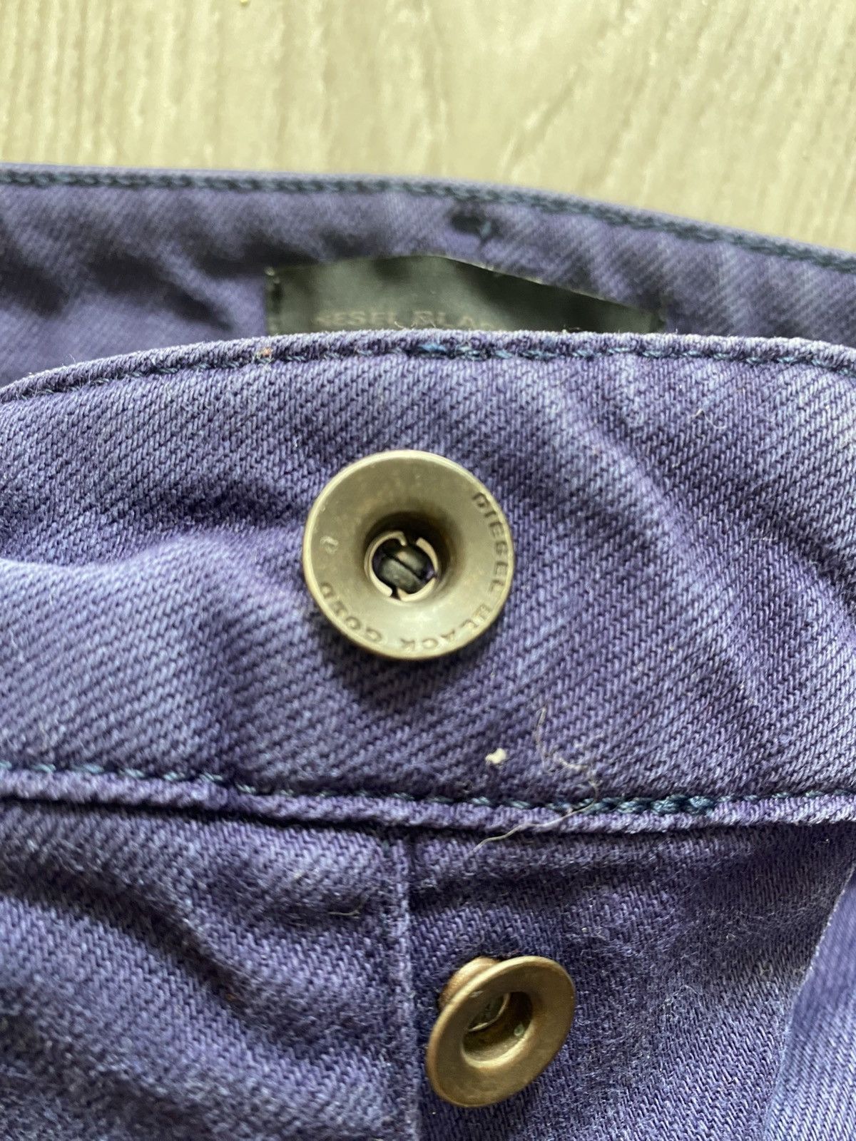 Diesel Black Gold Diesel Black Gold Jeans, Dark Purple, Excellent Condition Size US 31 - 5 Thumbnail