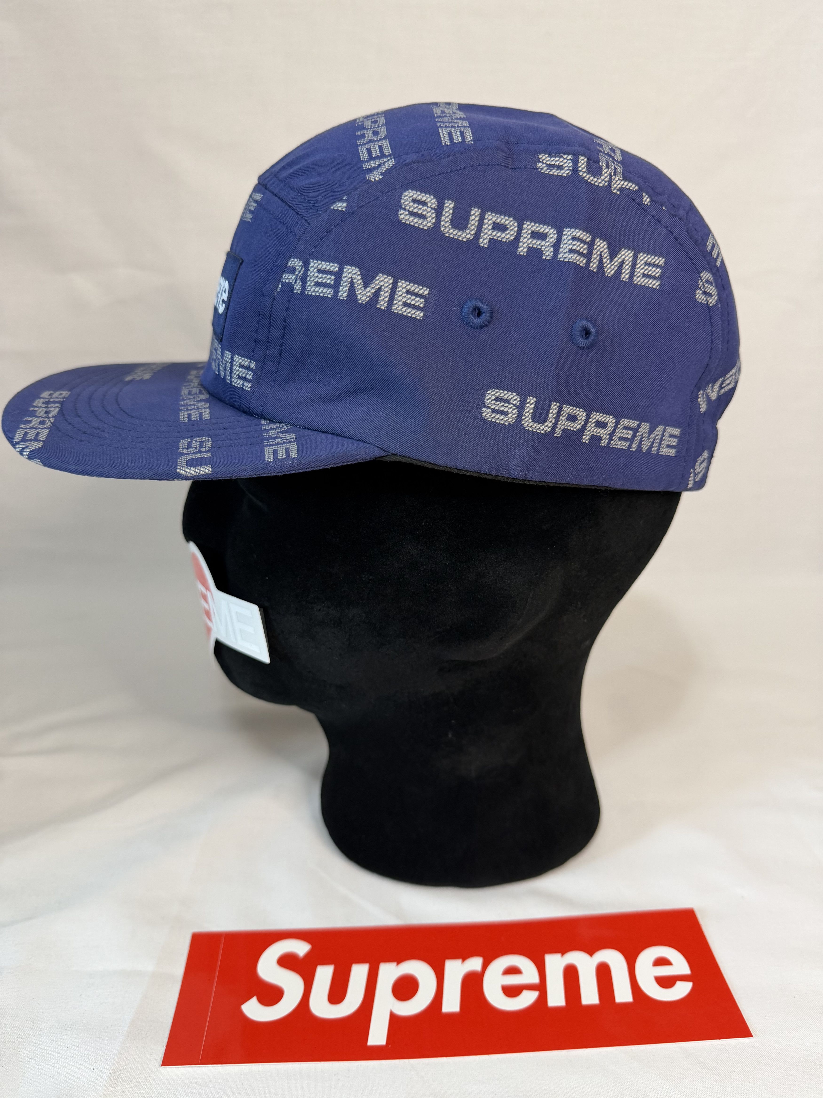 Supreme Reflective Jacquard Camp Cap Size ONE SIZE - 6 Thumbnail