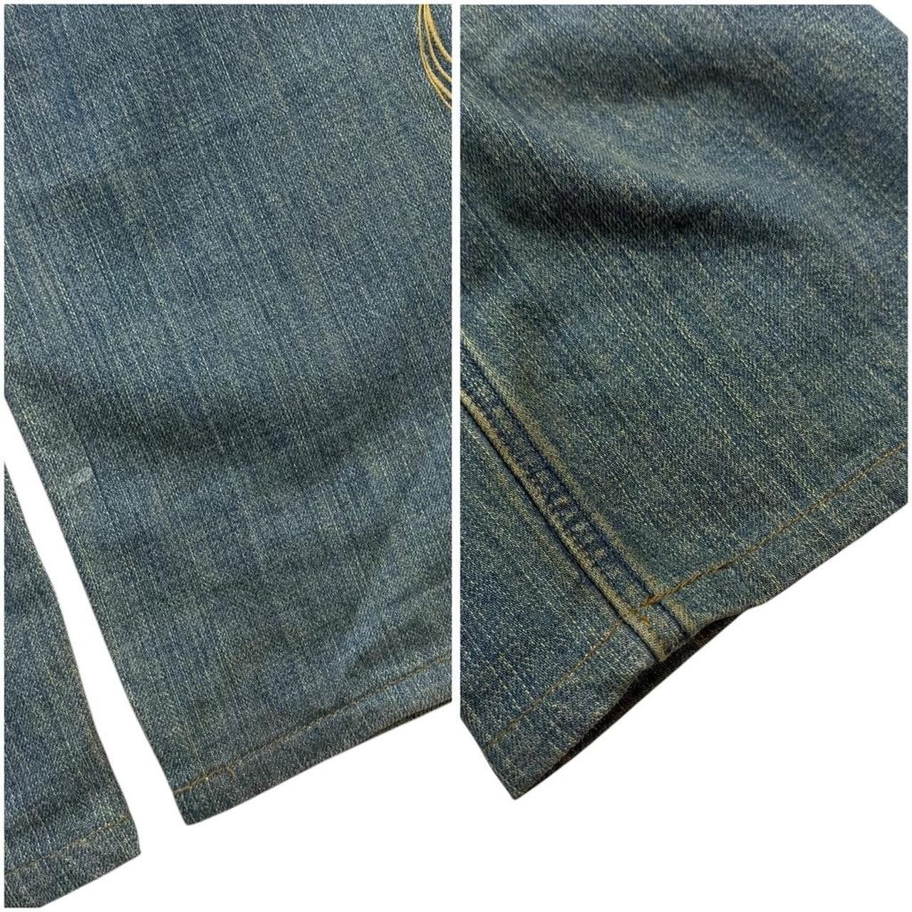 Karakuri Tamashii Karakuri Tamashii Embroidered Koi Japanese Jeans - Waist 33 Size US 33 - 8 Thumbnail
