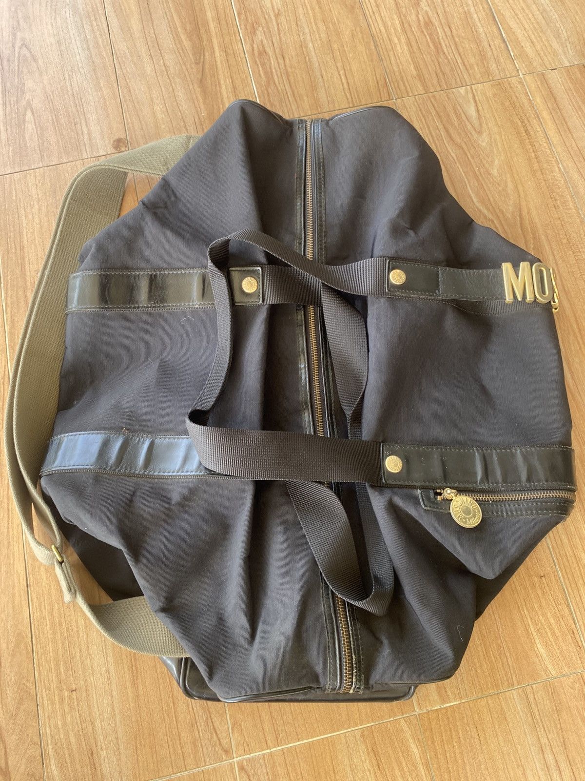 Moschino Authentic Vintahe Moschino Lugage Travel Bag Size ONE SIZE - 18 Thumbnail