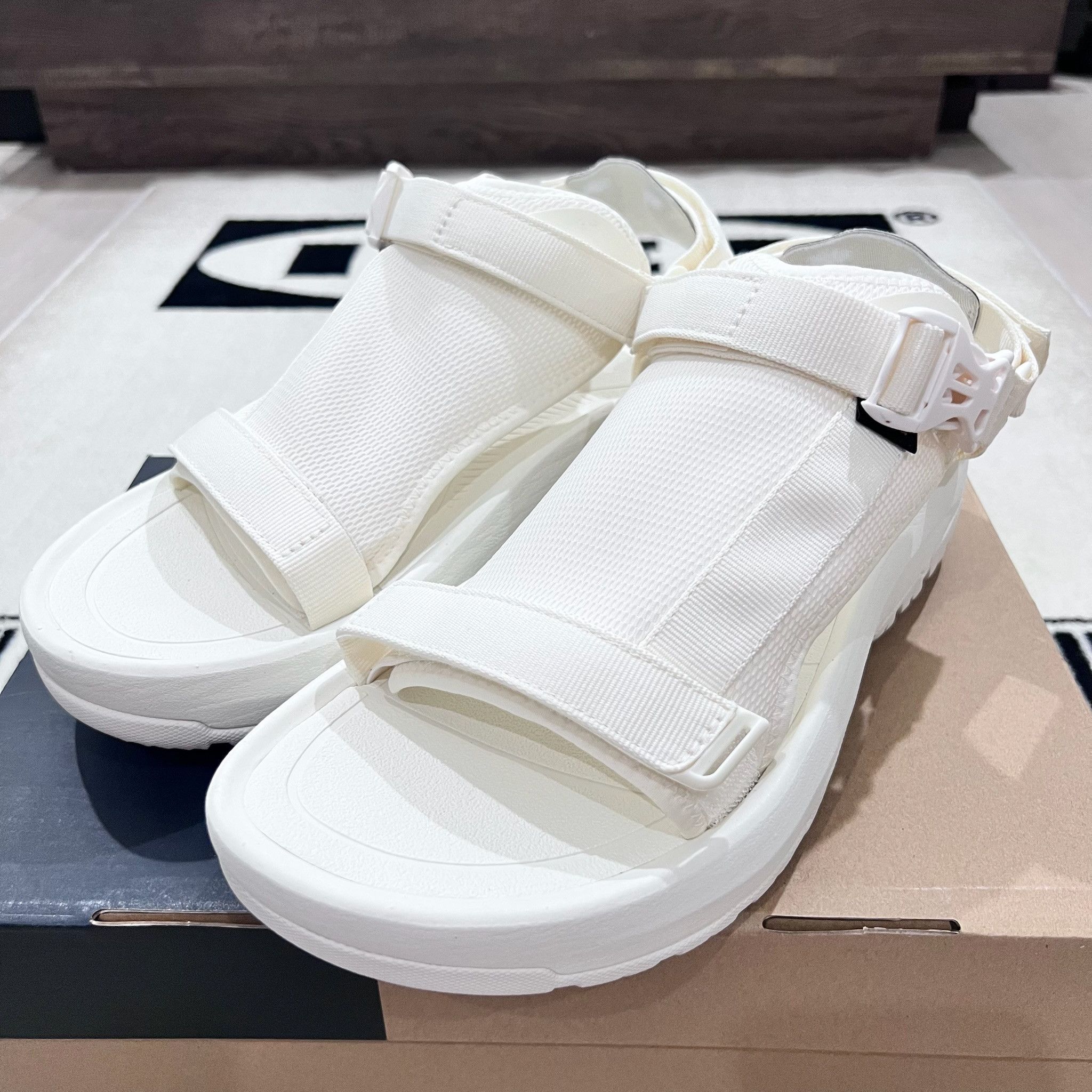 Teva Teva Hurricane XLT Ampsole Volt Wedge Sandal - White Size US 11 / EU 44 - 1 Thumbnail