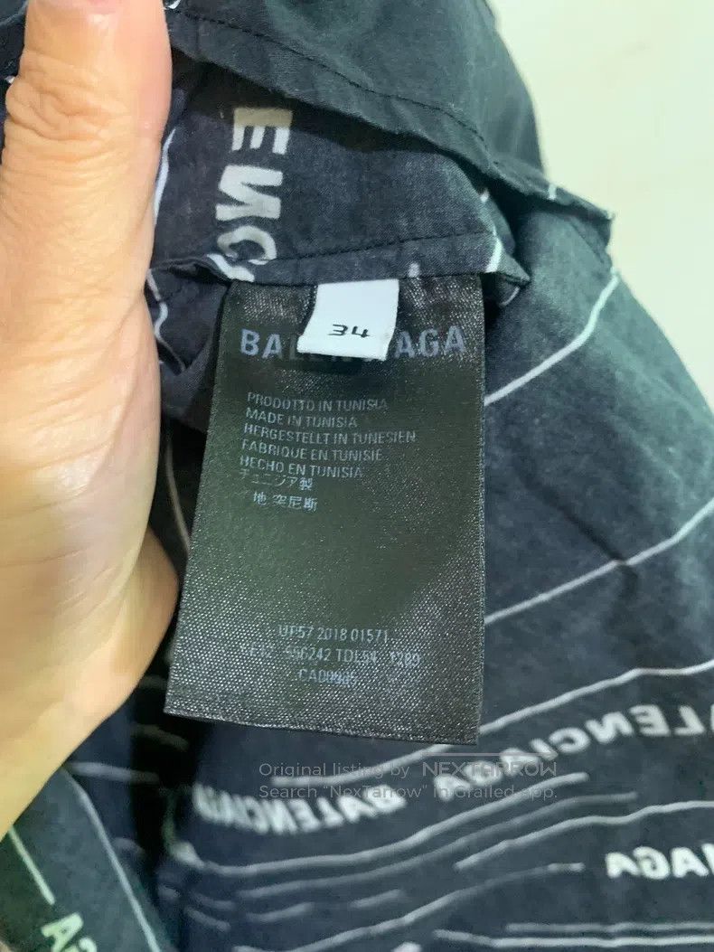 Balenciaga Balenciaga shirt Size XXS / US 00 / IT 34 - 5 Thumbnail