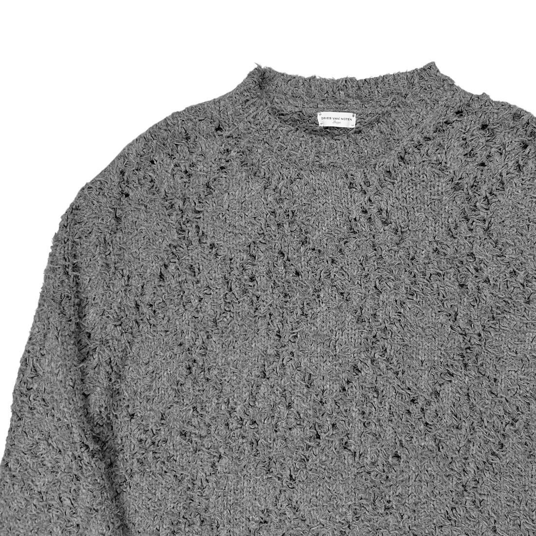 Dries Van Noten Dries Van Noten Heavy Boucle Knit Sweater - SS24 Size US XL / EU 56 / 4 - 5 Thumbnail