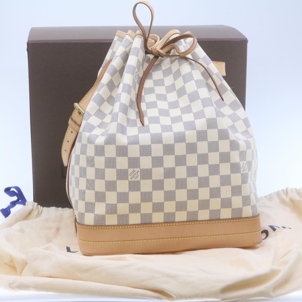 Louis Vuitton LOUIS VUITTON Damier Azur Noe Shoulder Bag N42222 Size ONE SIZE - 12 Thumbnail