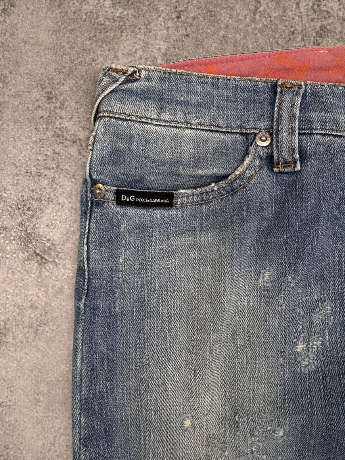 Dolce & Gabbana Dolce&Gabanna Women Rare 90s Flared Jeans Blue Size 29 Size 29" - 9 Thumbnail