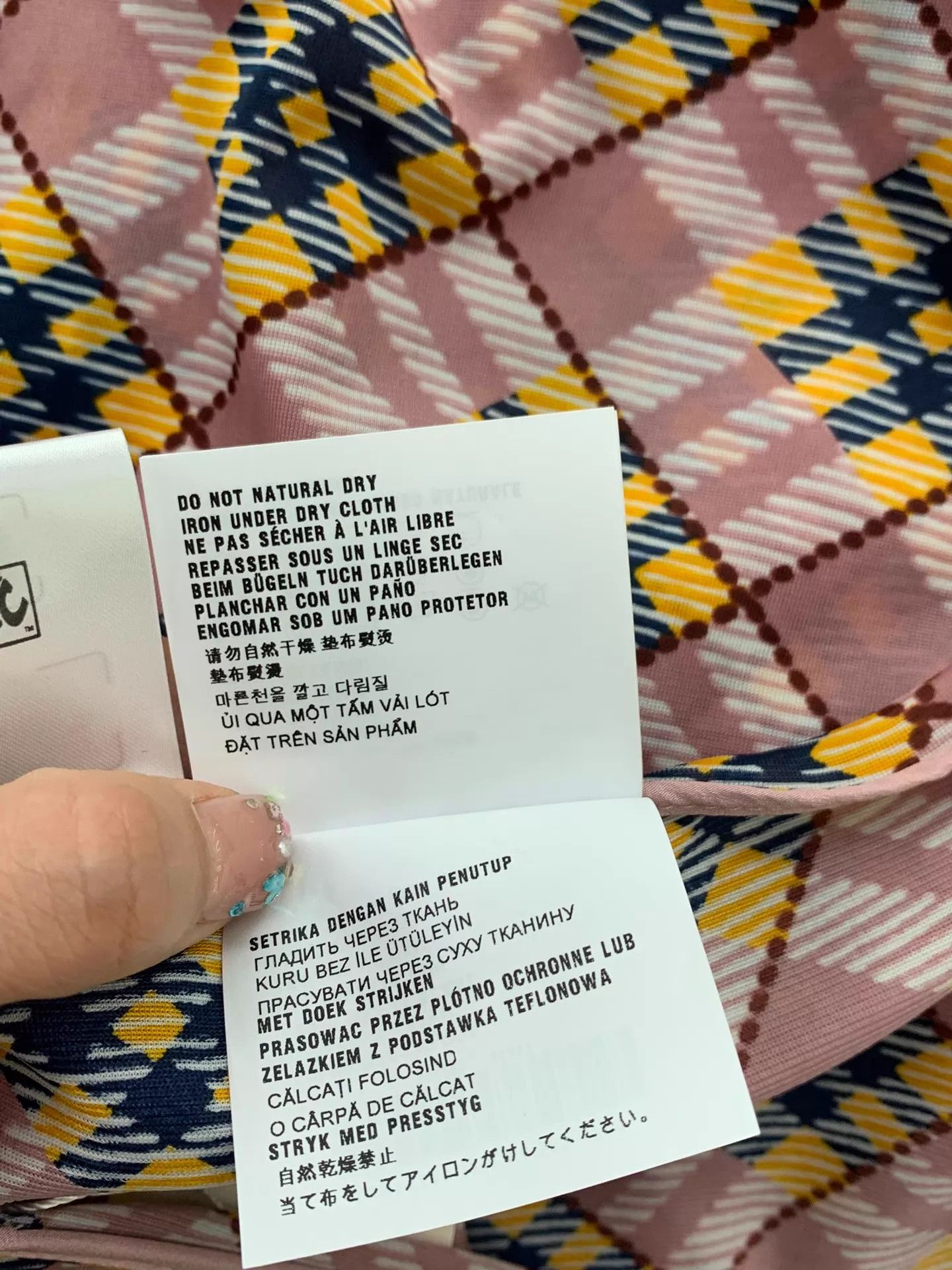 Miu Miu MIU MIU Women's Checked Skirt 38 Near New Size 26" / US 2 / IT 38 - 9 Thumbnail