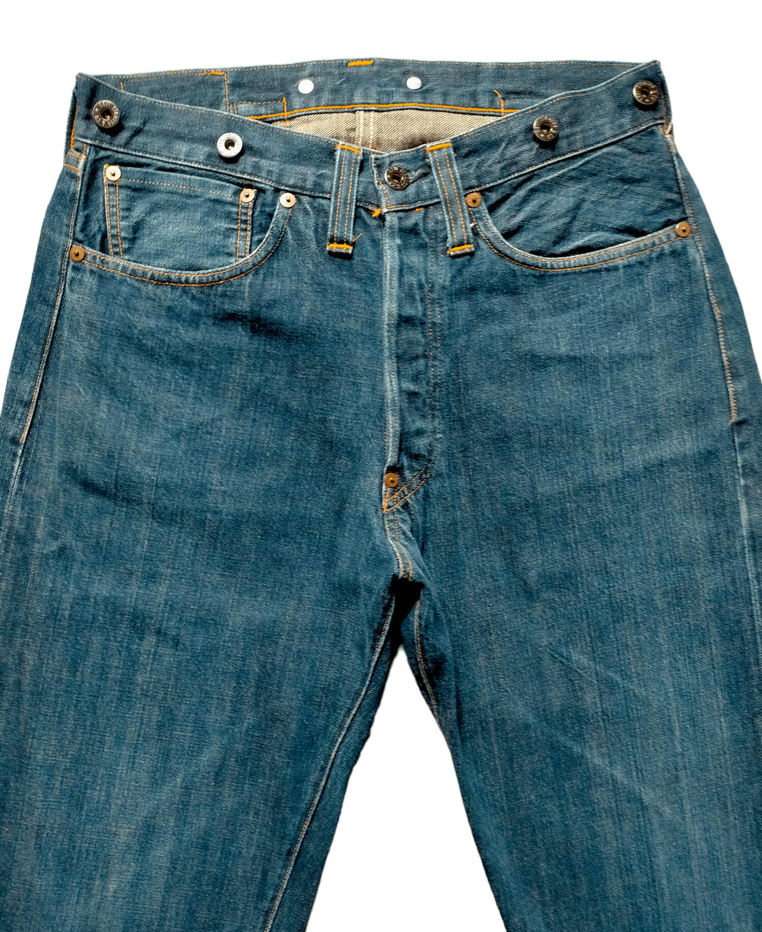 Levi's Vintag Levis 201 inspired 1920s Selvedge denim Size US 30 / EU 46 - 9 Thumbnail