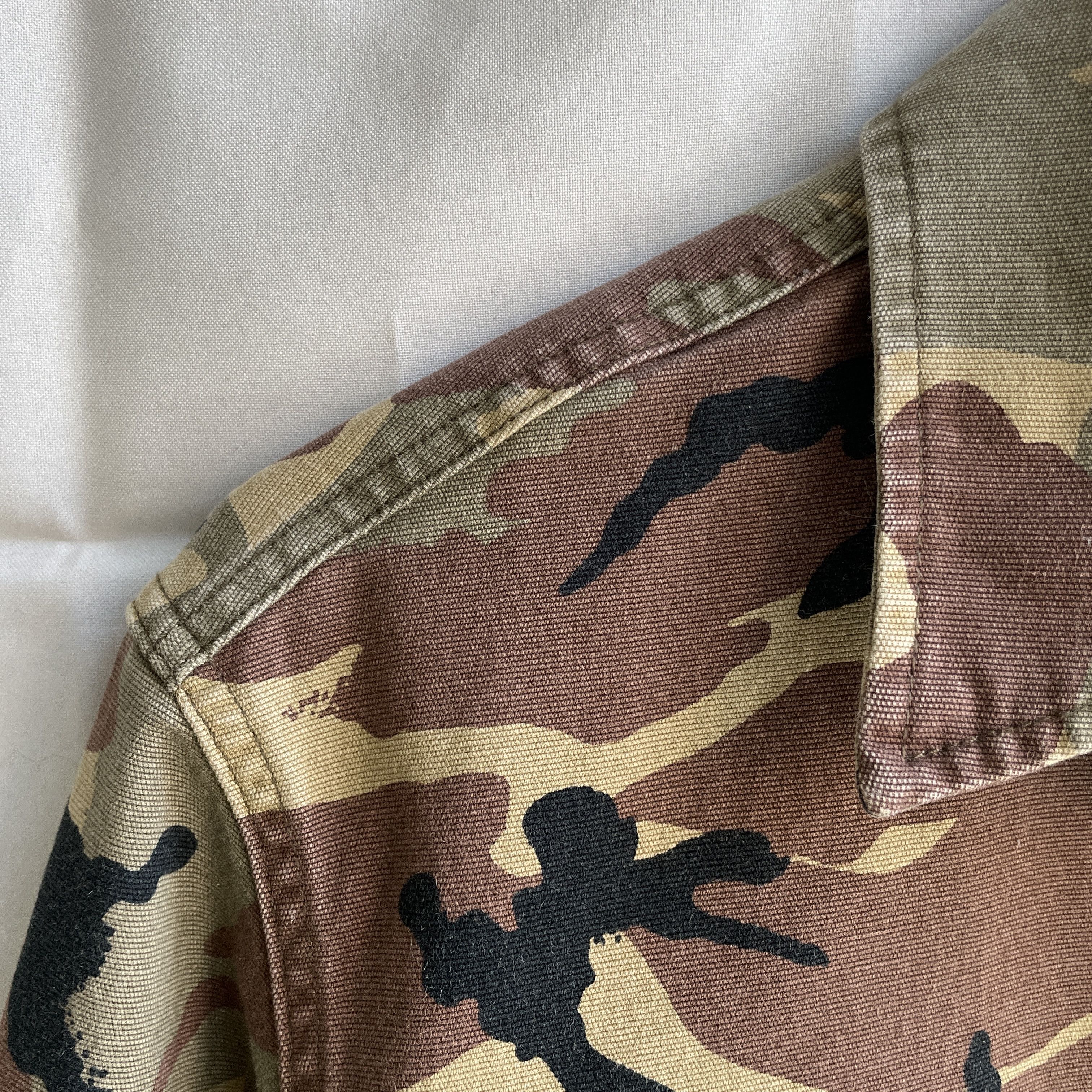 Wallace & Barnes Wallace & Barnes J Crew Camo Military Overshirt Jacket Size US M / EU 48-50 / 2 - 6 Thumbnail
