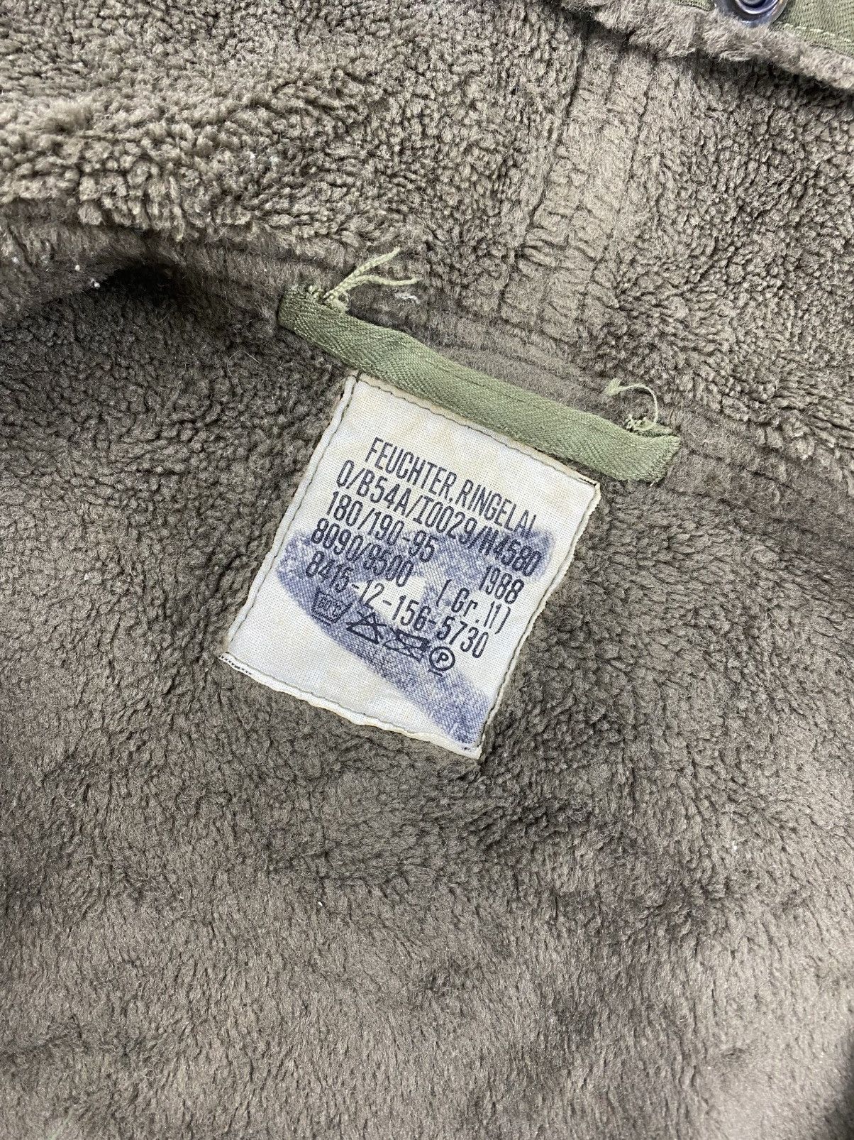 Vintage Vintage Army Feuchter.Ringelai Winter Liner Long Parka Size US L / EU 52-54 / 3 - 7 Thumbnail