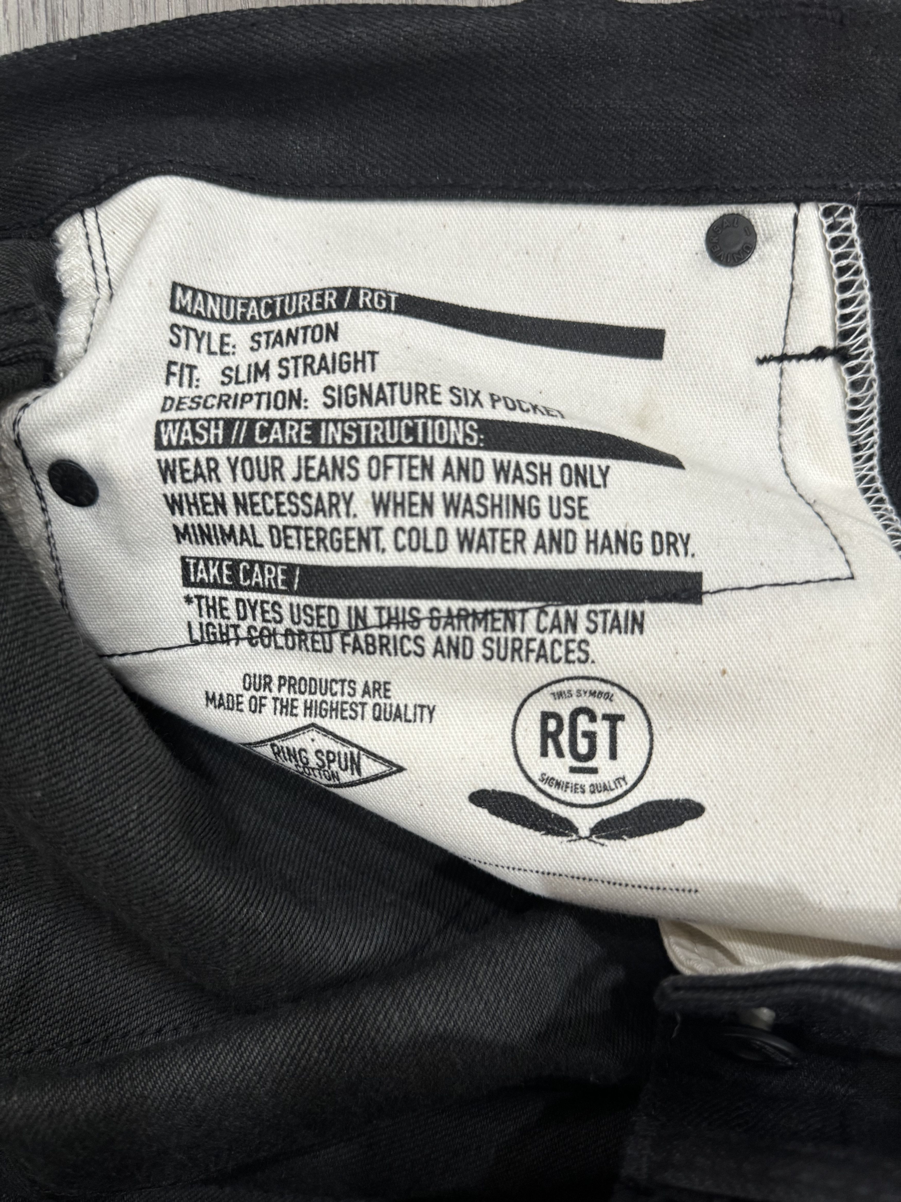 Rogue Territory Rogue Territory 11oz Stanton slim straight selvedge jeans Size US 31 - 7 Thumbnail