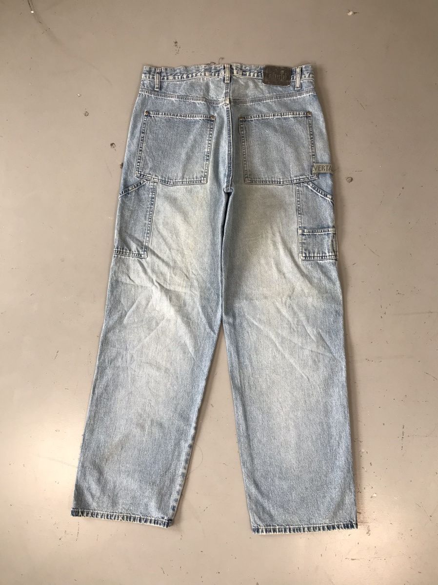 Levi's × Vintage Vintage Levi’s silver tab carpenter denim Size US 35 - 6 Thumbnail