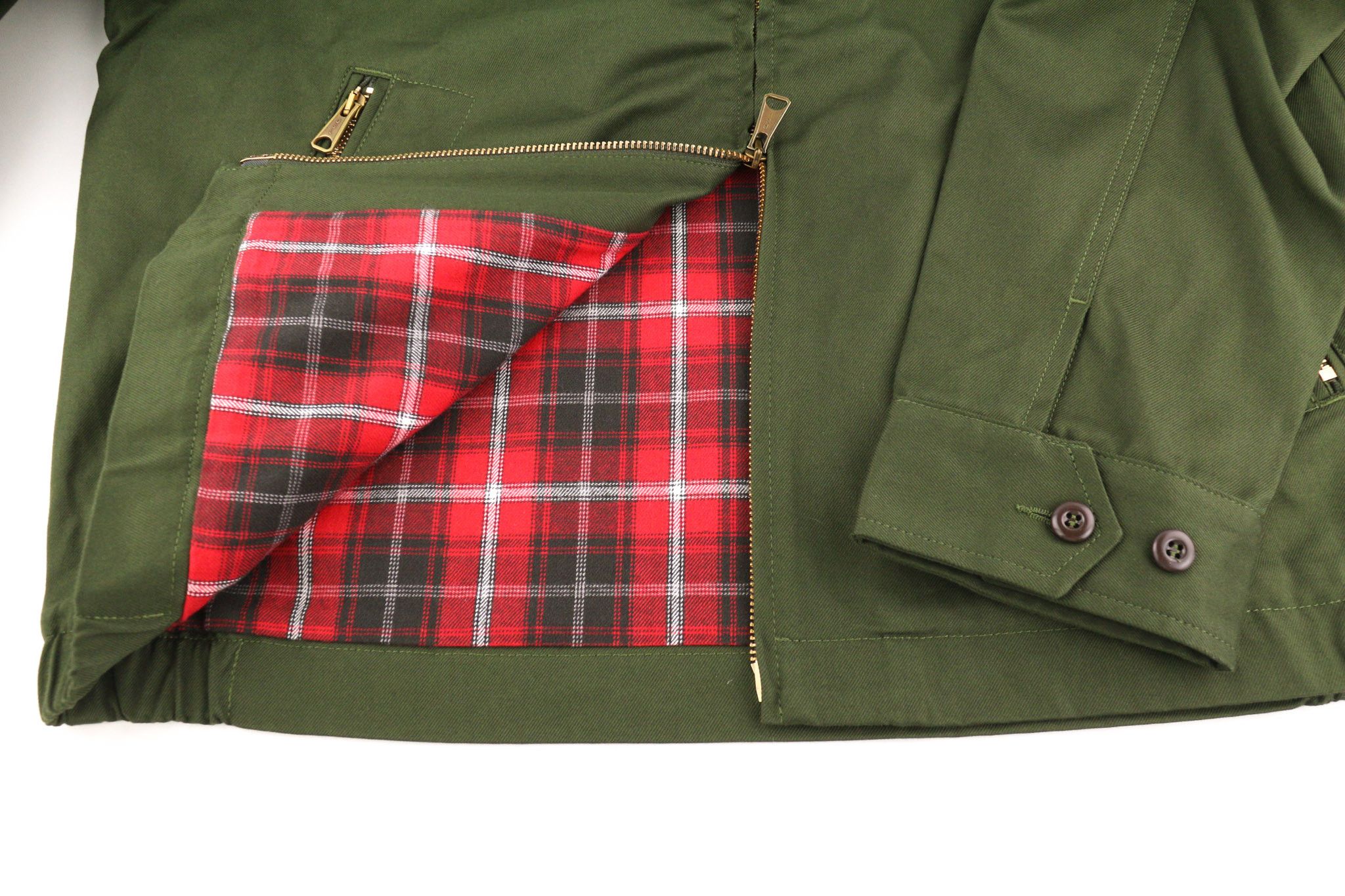 Diesel J-HARRY L Green Band Neck Plaid Lined Jacket 40029 Size US L / EU 52-54 / 3 - 15 Thumbnail