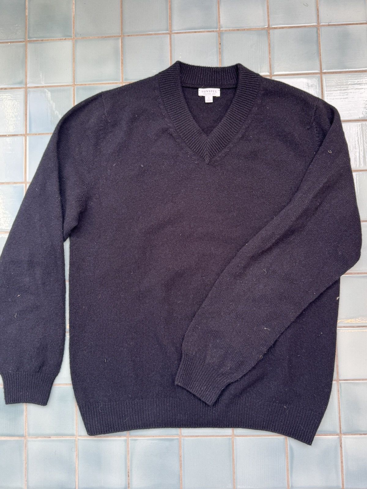 Sunspel Sunspel v-neck knits Size US L / EU 52-54 / 3 - 1 Thumbnail