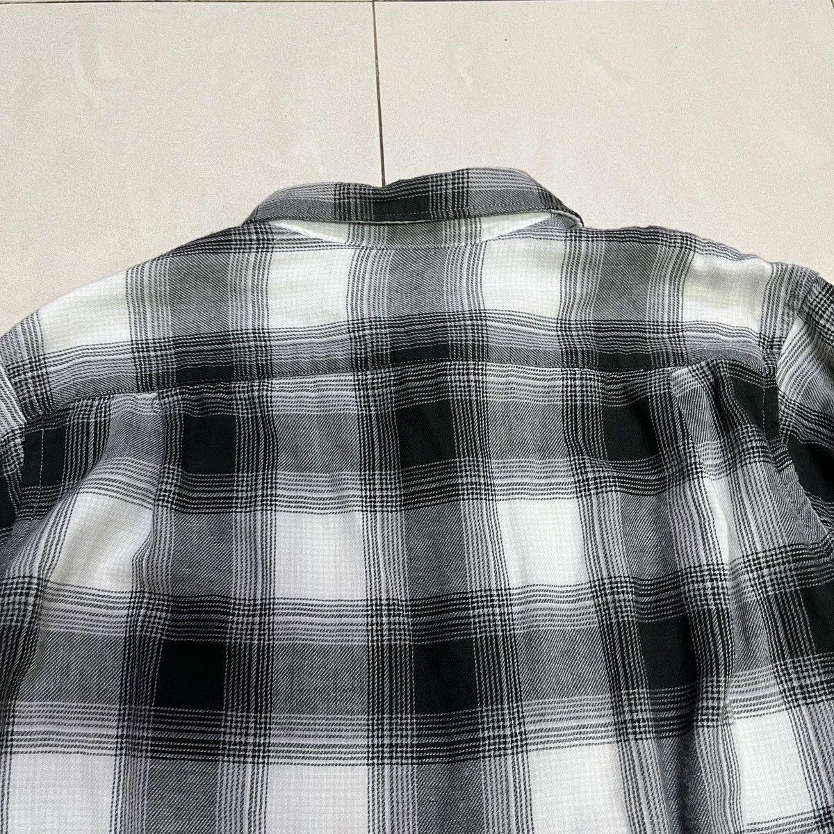 Flannel × Muji × Vintage Muji Checkered/Plaid Flannel Shirt Size US S / EU 44-46 / 1 - 7 Thumbnail
