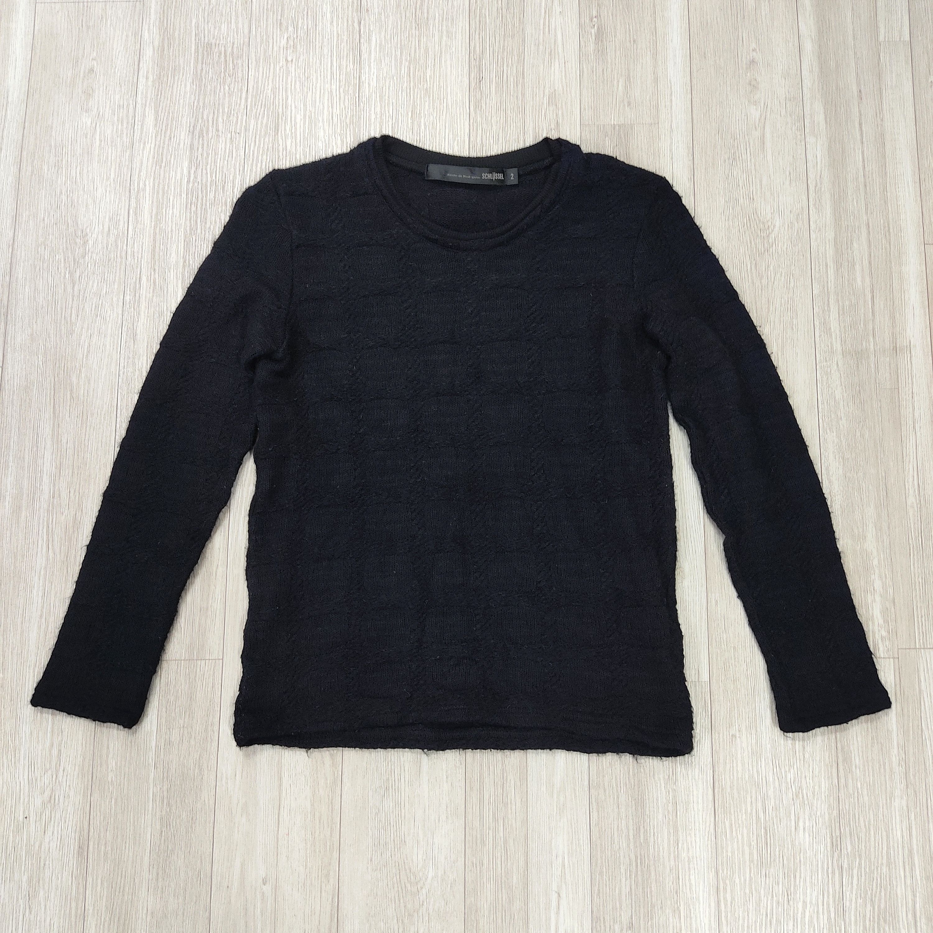 Beauty Beast SCHLÜSSEL Pitch Black Glam Gothic Pull Over Sweater Size US S / EU 44-46 / 1 - 5 Thumbnail