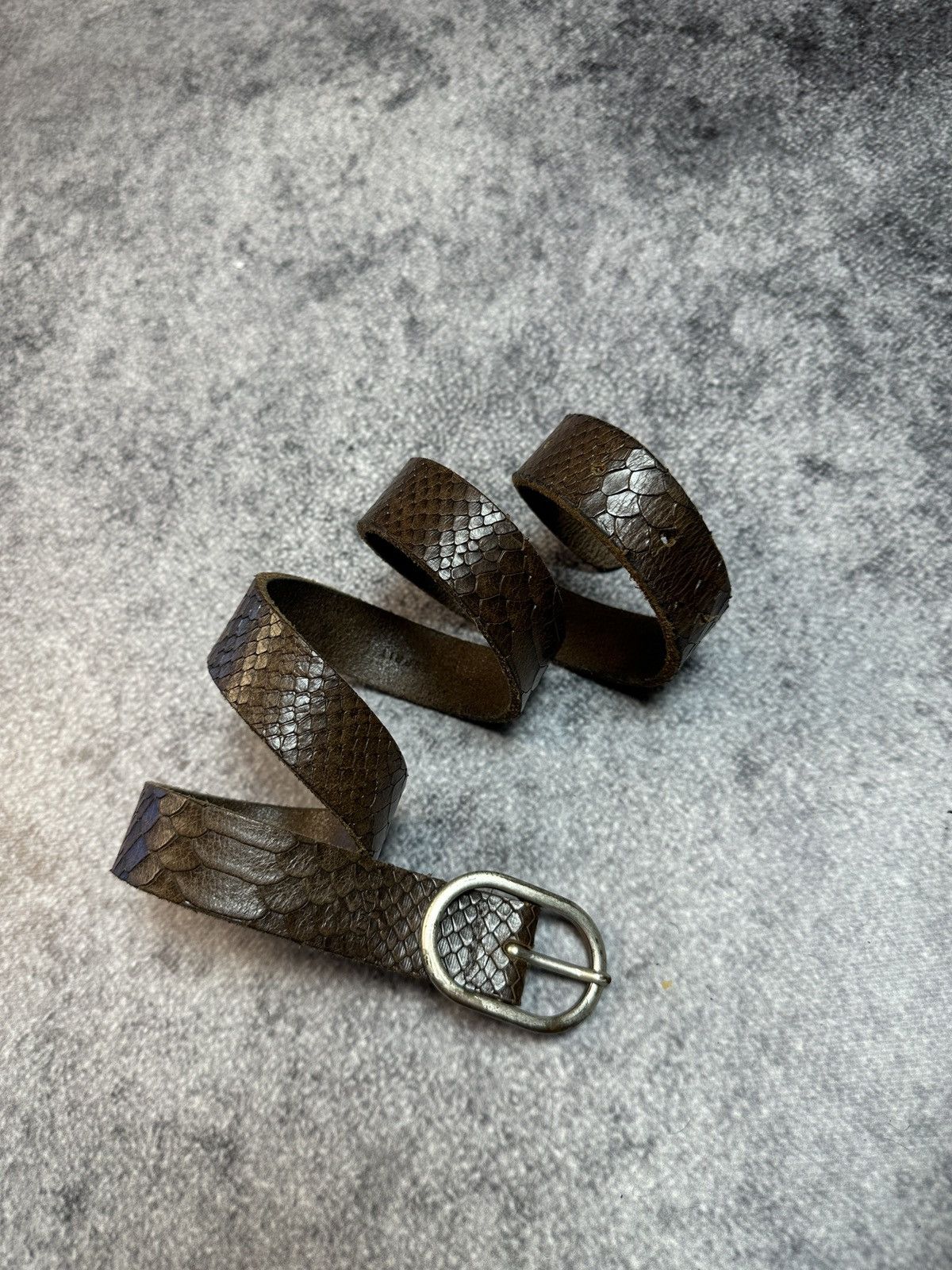 Other Y2K Snake Belts Streetwear Leather Avant Garde Vintage USA Size ONE SIZE - 1 Thumbnail