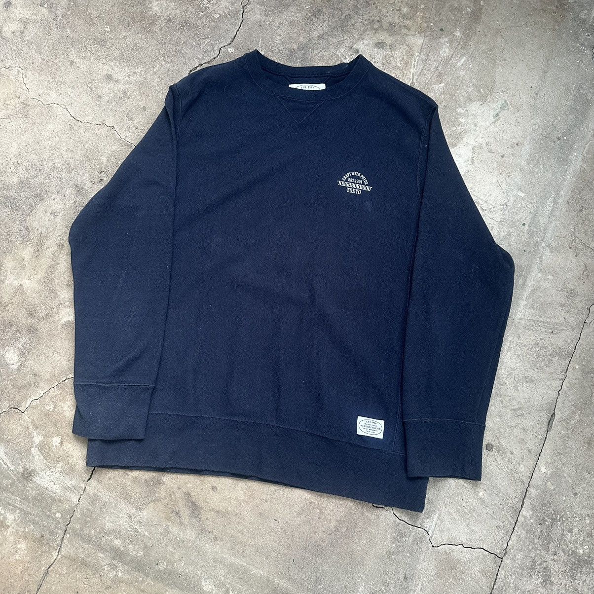 Neighborhood Neighbourhood Tokyo vintage long sleeve sweatshirt Size US M / EU 48-50 / 2 - 2 Thumbnail