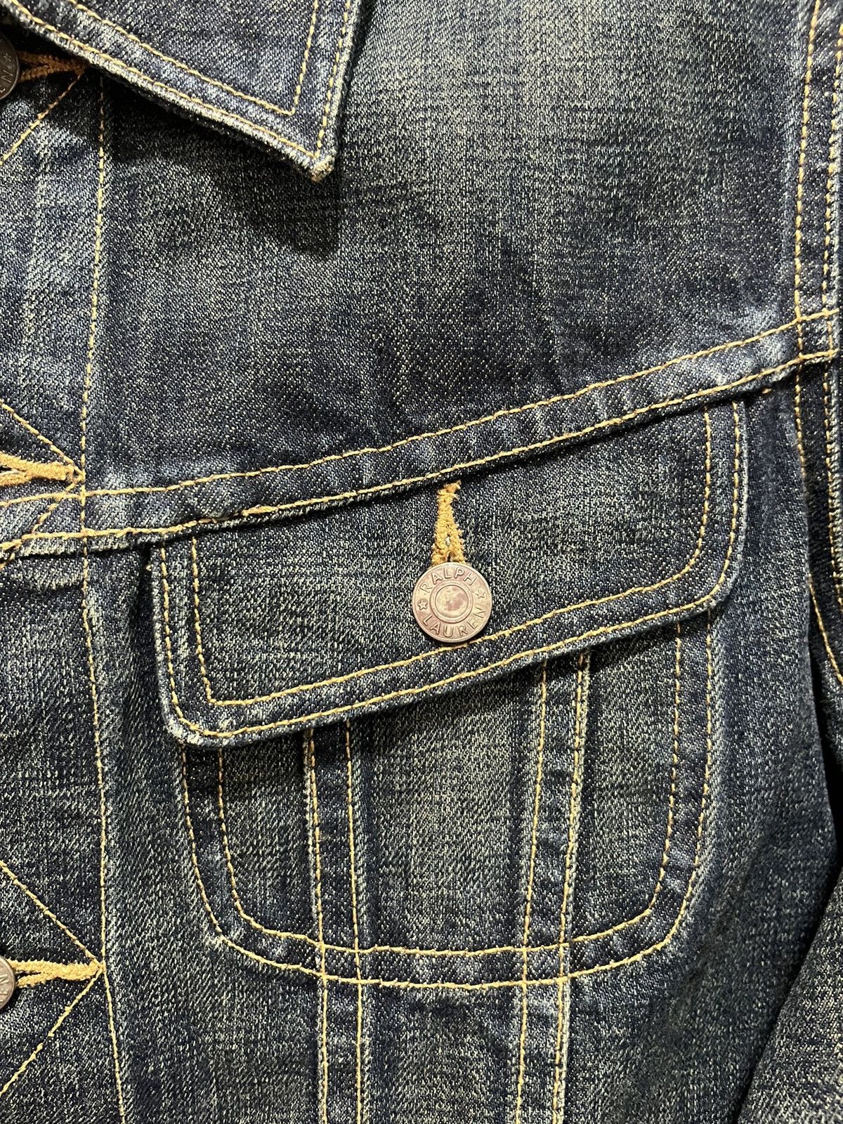 Polo Ralph Lauren × RRL Ralph Lauren × Ralph Lauren Ralph Lauren Dungarees Denim Jacket Size M / US 6-8 / IT 42-44 - 6 Thumbnail