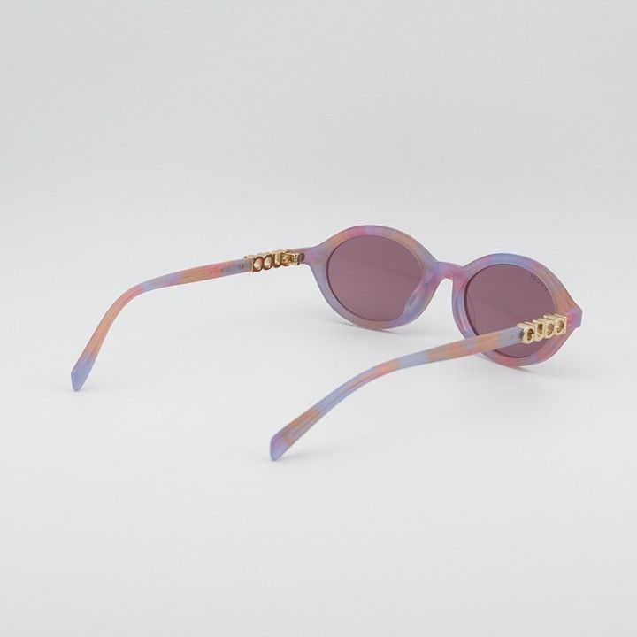Gucci Gucci GG2153S 005 Women Sunglasses Pink Havana Oval Frame Size ONE SIZE - 5 Thumbnail