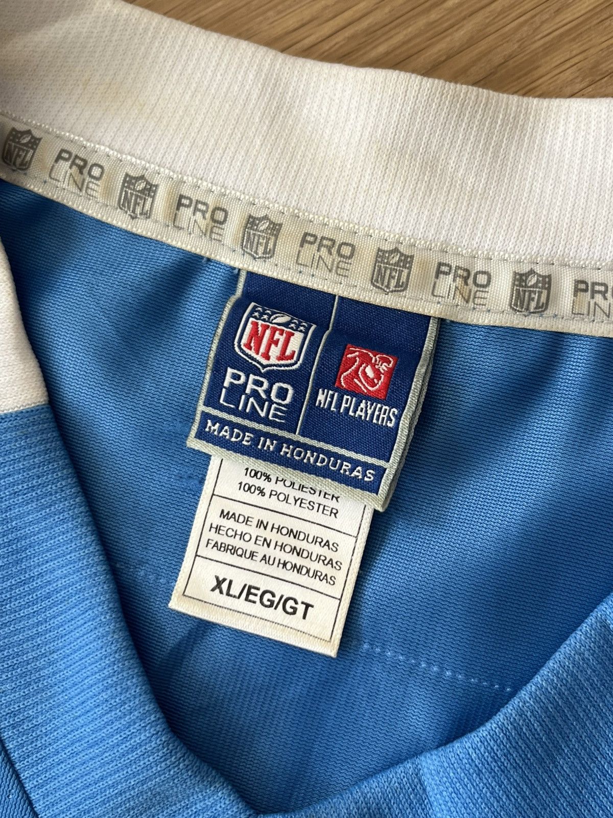 NFL Los Angeles chargers powder blue Jersey Flowers 26 Size US XL / EU 56 / 4 - 4 Thumbnail