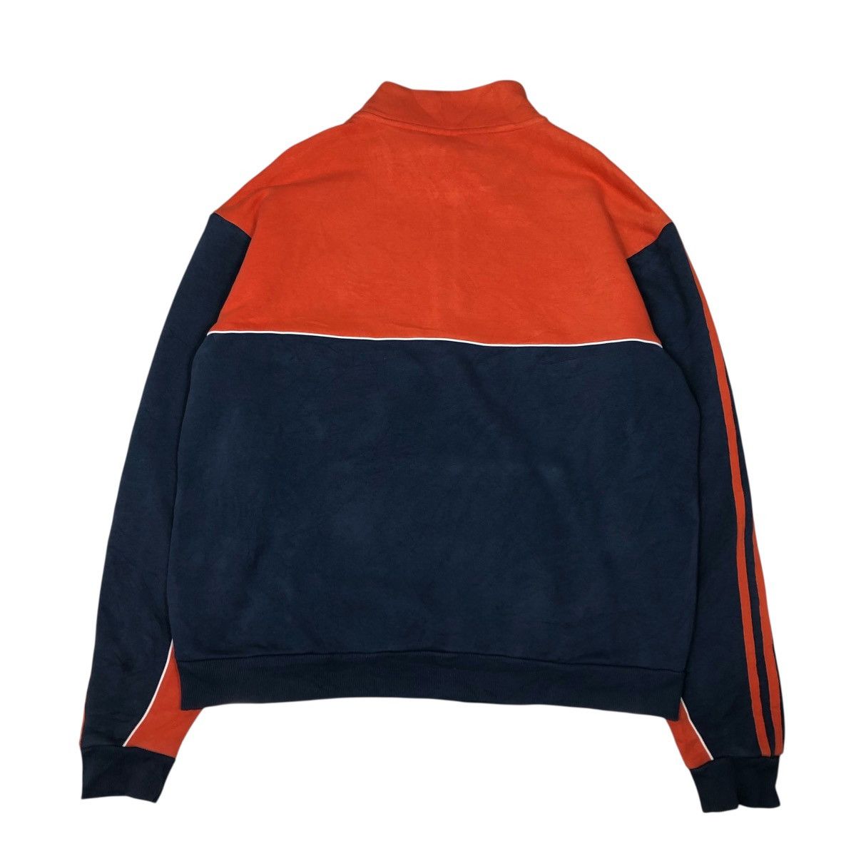 Adidas 📌Double Tone Adidas Anorak Half Zipper Sweater Size US M / EU 48-50 / 2 - 2 Thumbnail