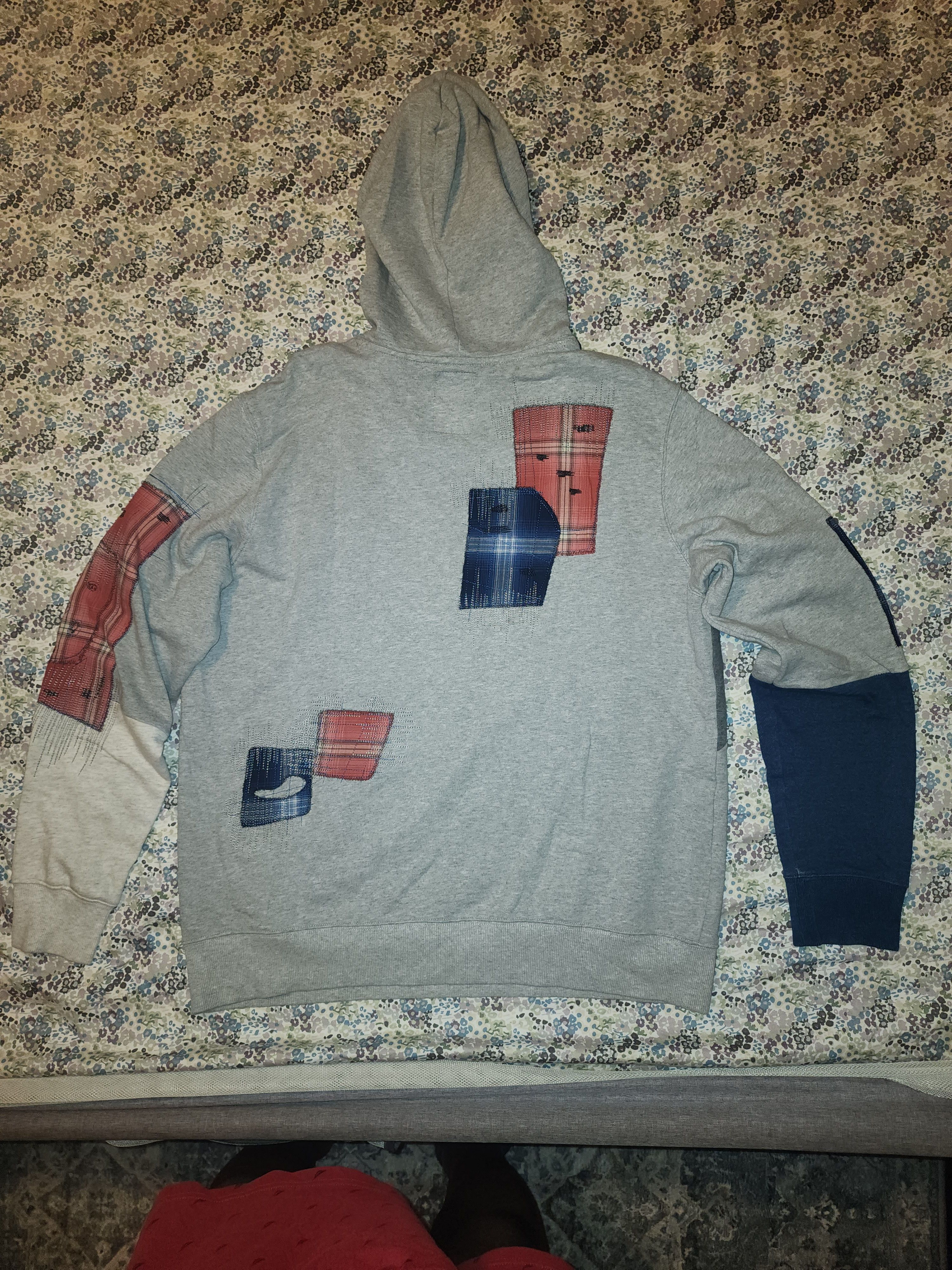 Prps Prps Men's Patchwork Hoodie XXL Size US XXL / EU 58 / 5 - 2 Thumbnail