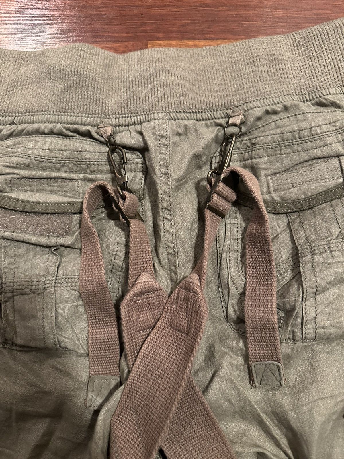 Japanese Brand G.O.A cargo pants with suspenders Size US 30 / EU 46 - 9 Thumbnail