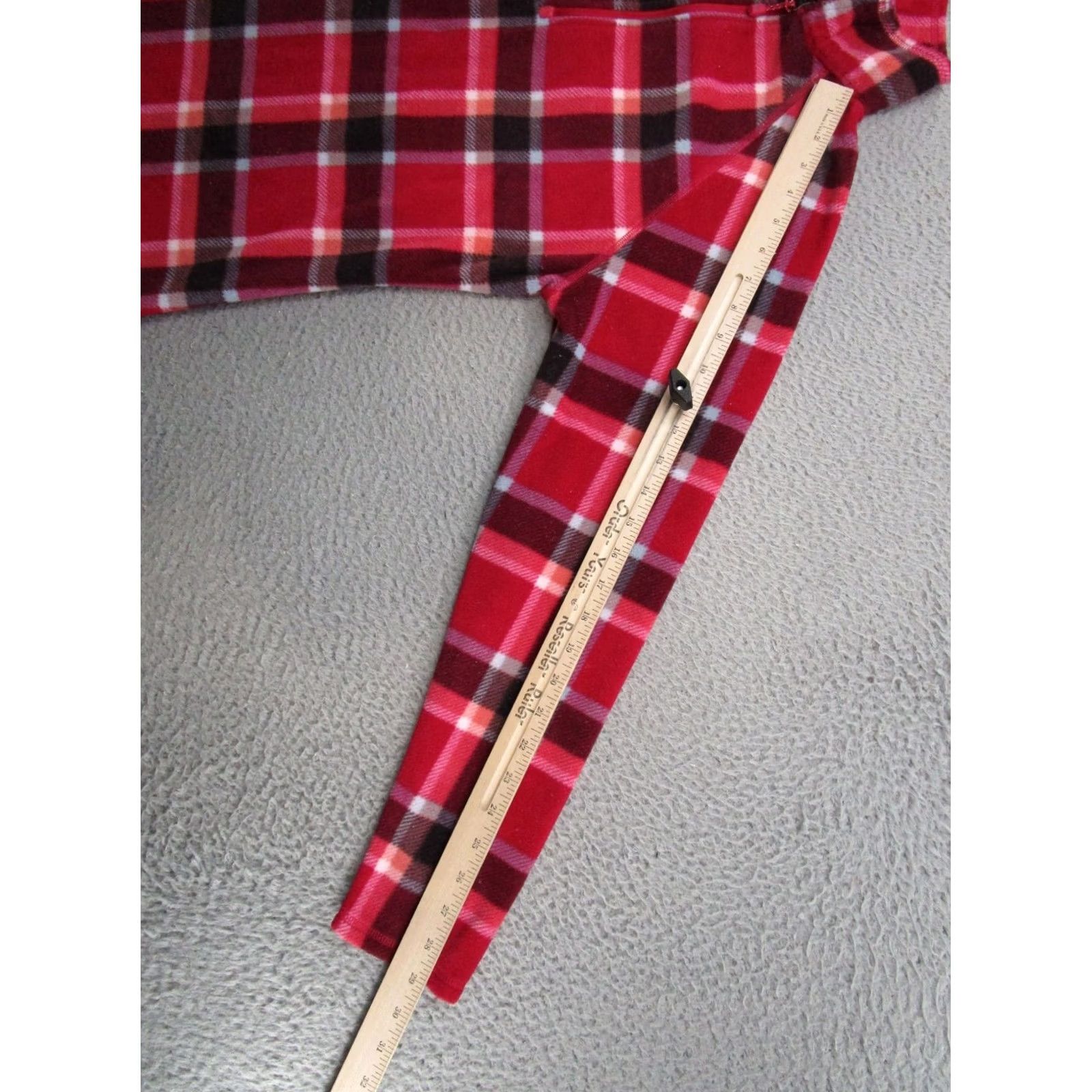 Eddie Bauer Eddie Bauer Lightweight Fleece Plaid Jacket Women's M Outdoors 1/4 Zip Multicolor Size M / US 6-8 / IT 42-44 - 7 Thumbnail