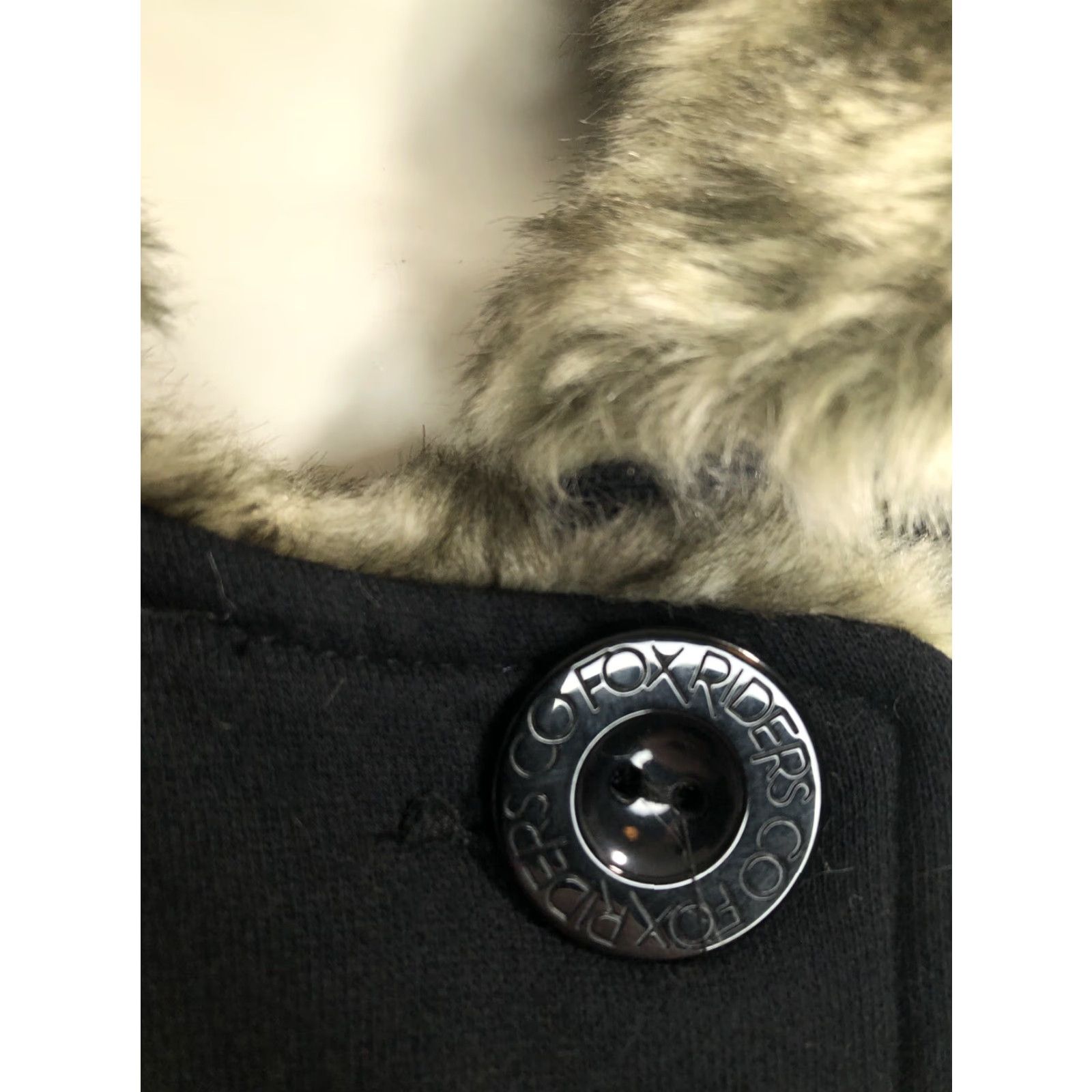 Fox Racing FOX RACING RIDERS CO. Womens Jacket M BLACK Faux Fur Collar Size M / US 6-8 / IT 42-44 - 4 Thumbnail