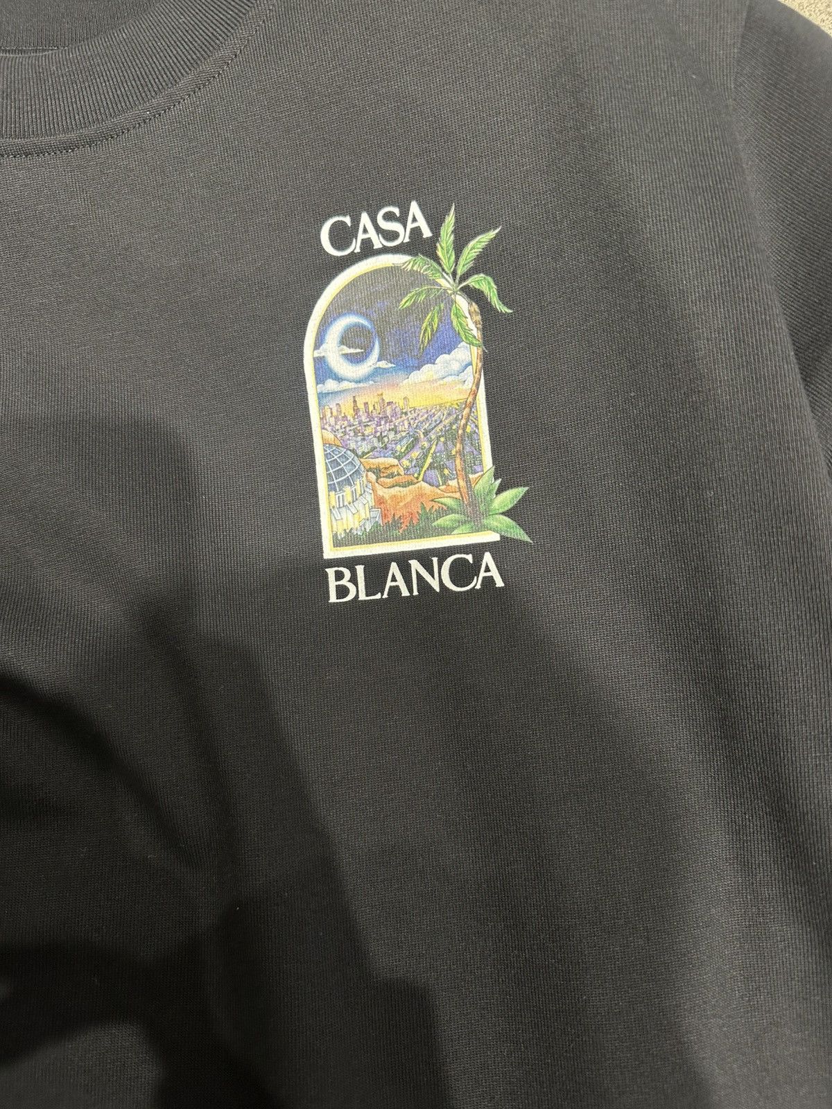 Casablanca CASABLANCA - LA Night Printed T-shirt Black Size US M / EU 48-50 / 2 - 3 Thumbnail