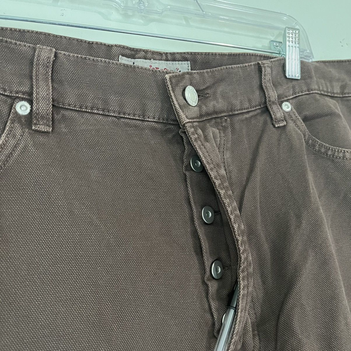 Stussy Classic Jean Washed Canvas Denim Size US 38 / EU 54 - 3 Thumbnail